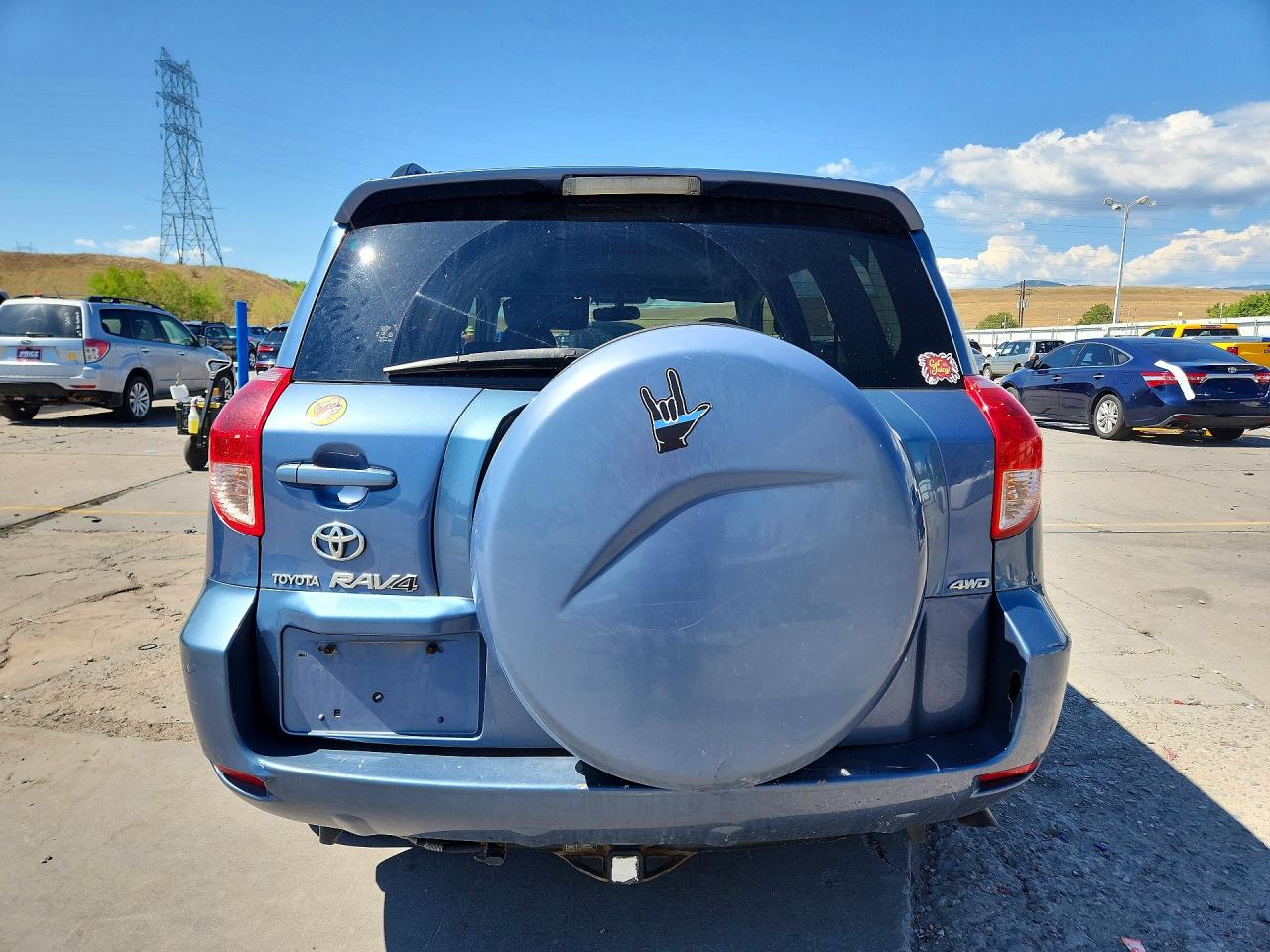 2006 Toyota Rav 4 Blue vin: JTMBK32V065010004