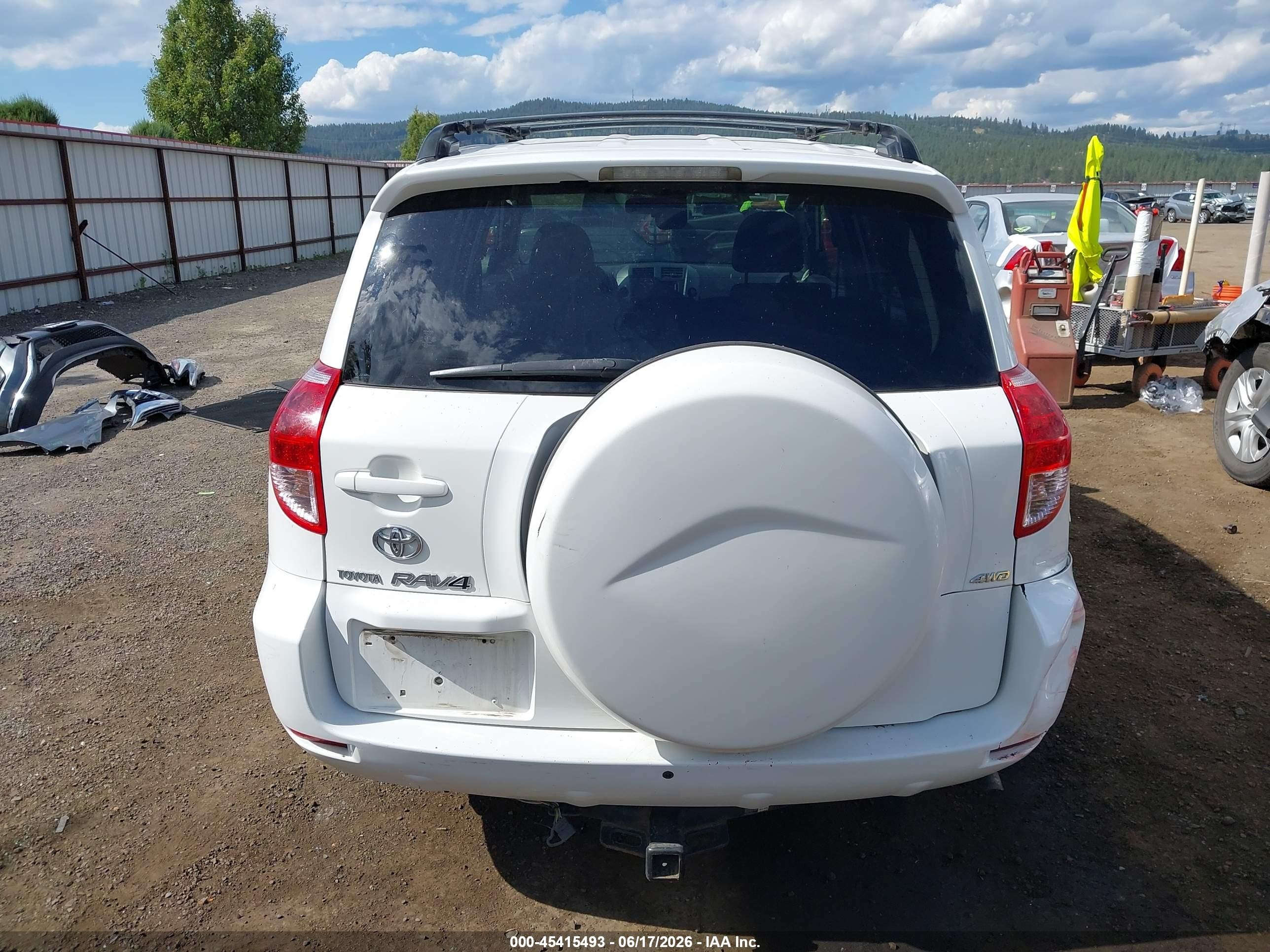 2006 Toyota Rav4 Sport V6 White vin: JTMBK32V066003337