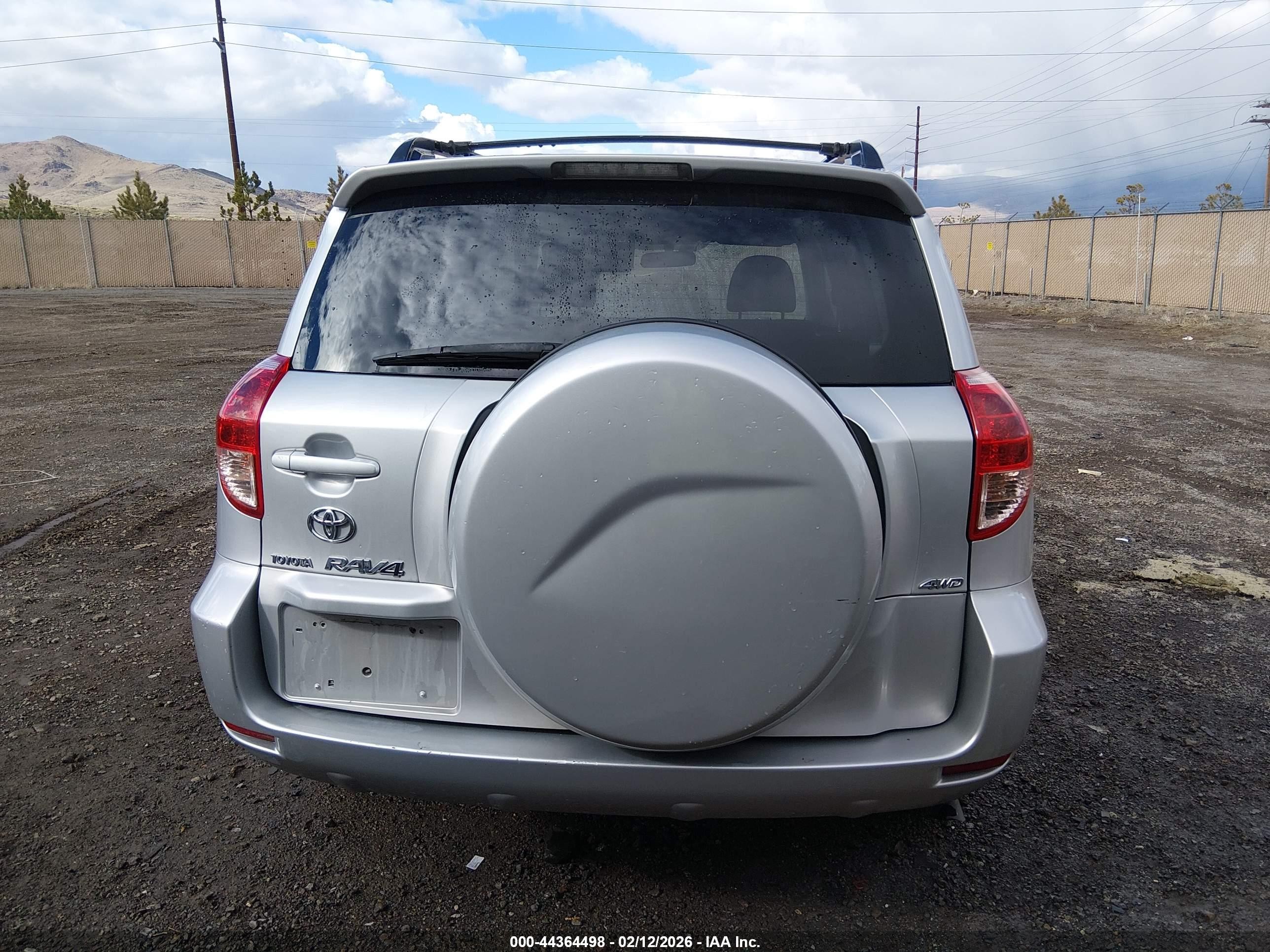 2007 Toyota Rav4 Sport V6 Silver vin: JTMBK32V075020162