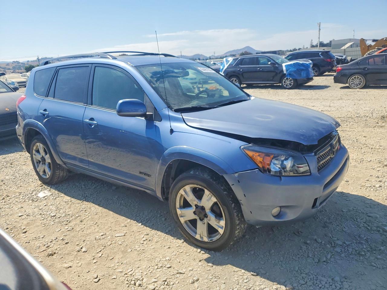 2007 Toyota Rav4 Sport Blue vin: JTMBK32V076014307