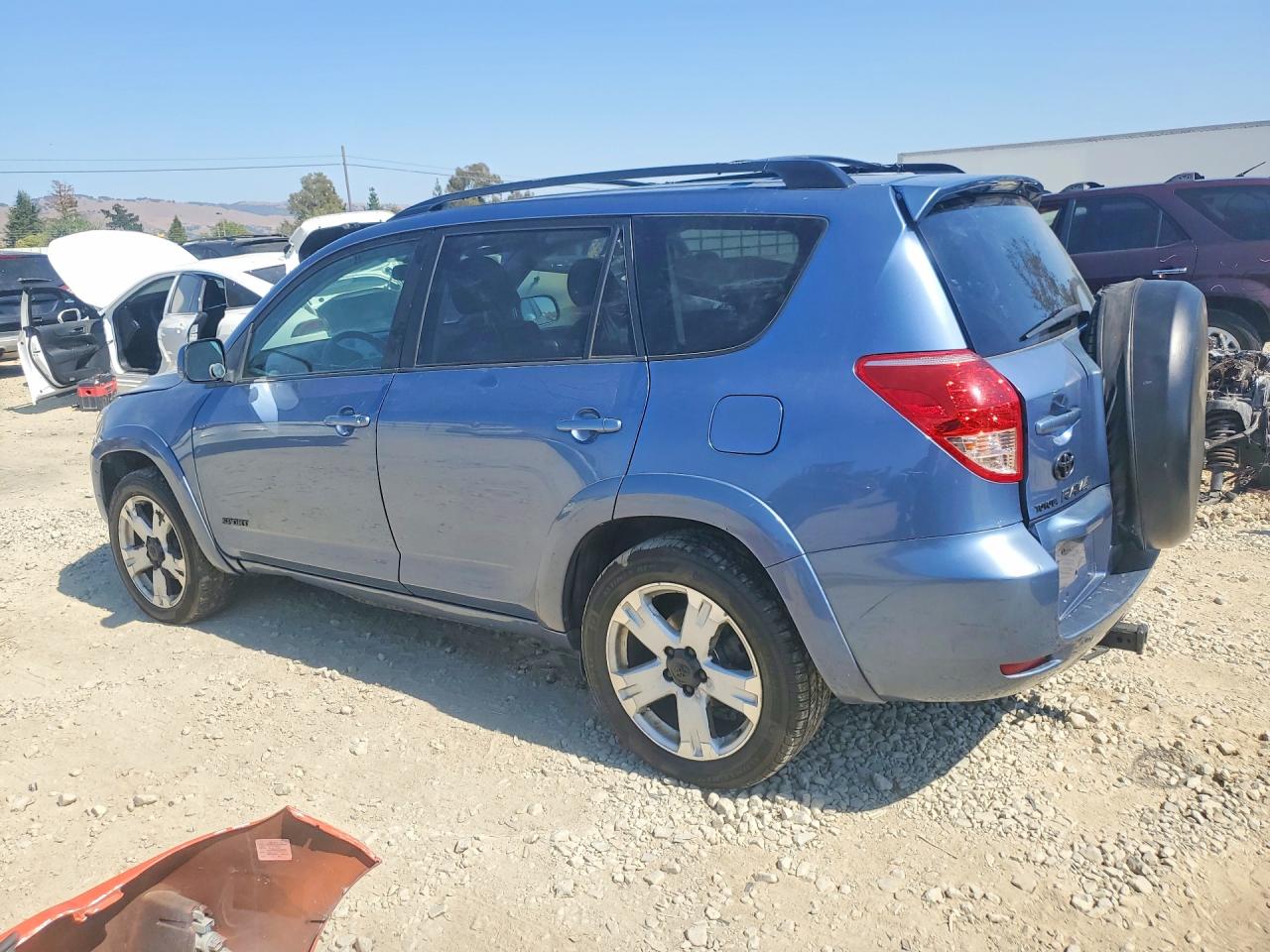 2007 Toyota Rav4 Sport Blue vin: JTMBK32V076014307