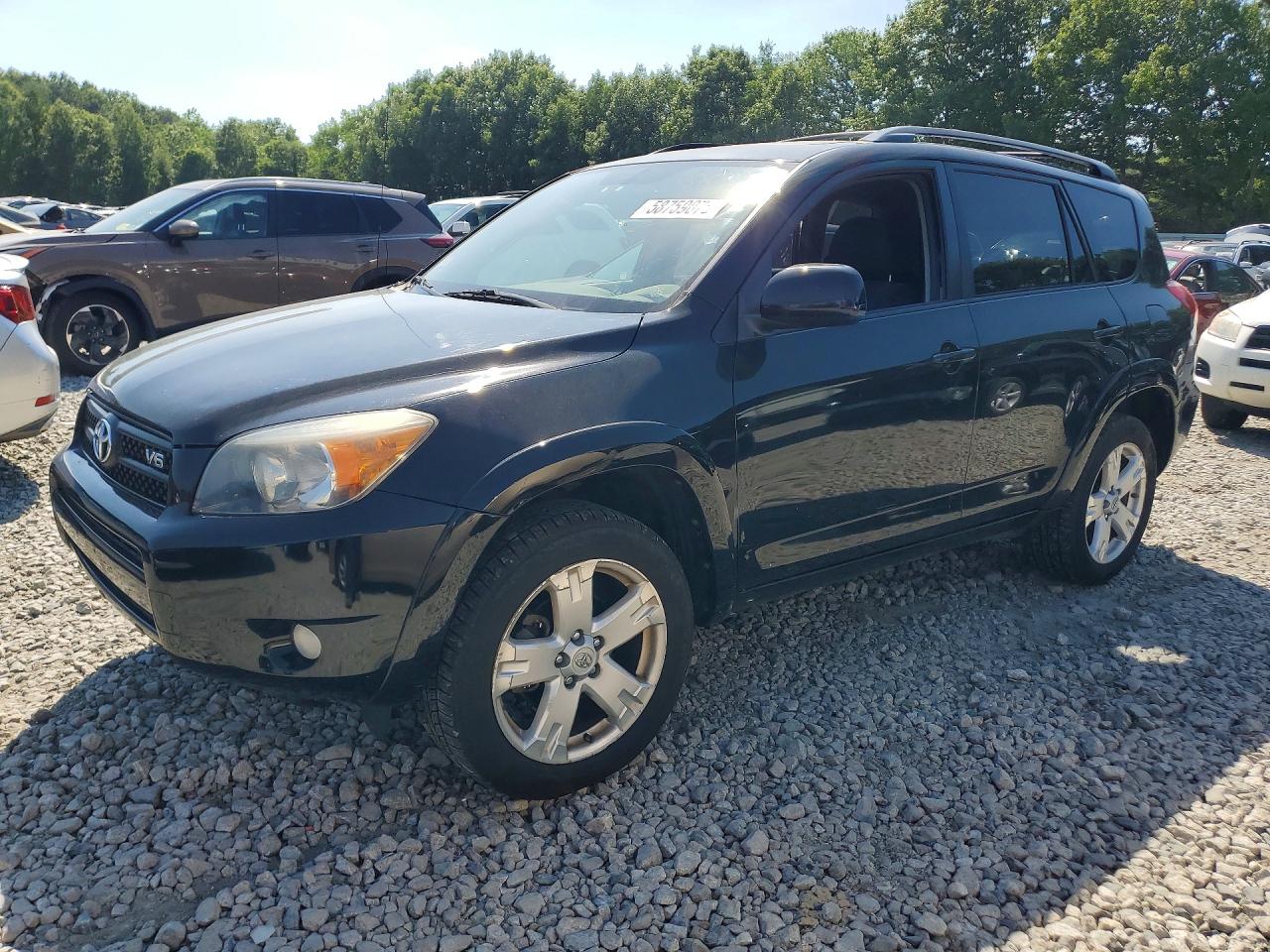 2007 Toyota Rav4 Sport Черный vin: JTMBK32V076023802