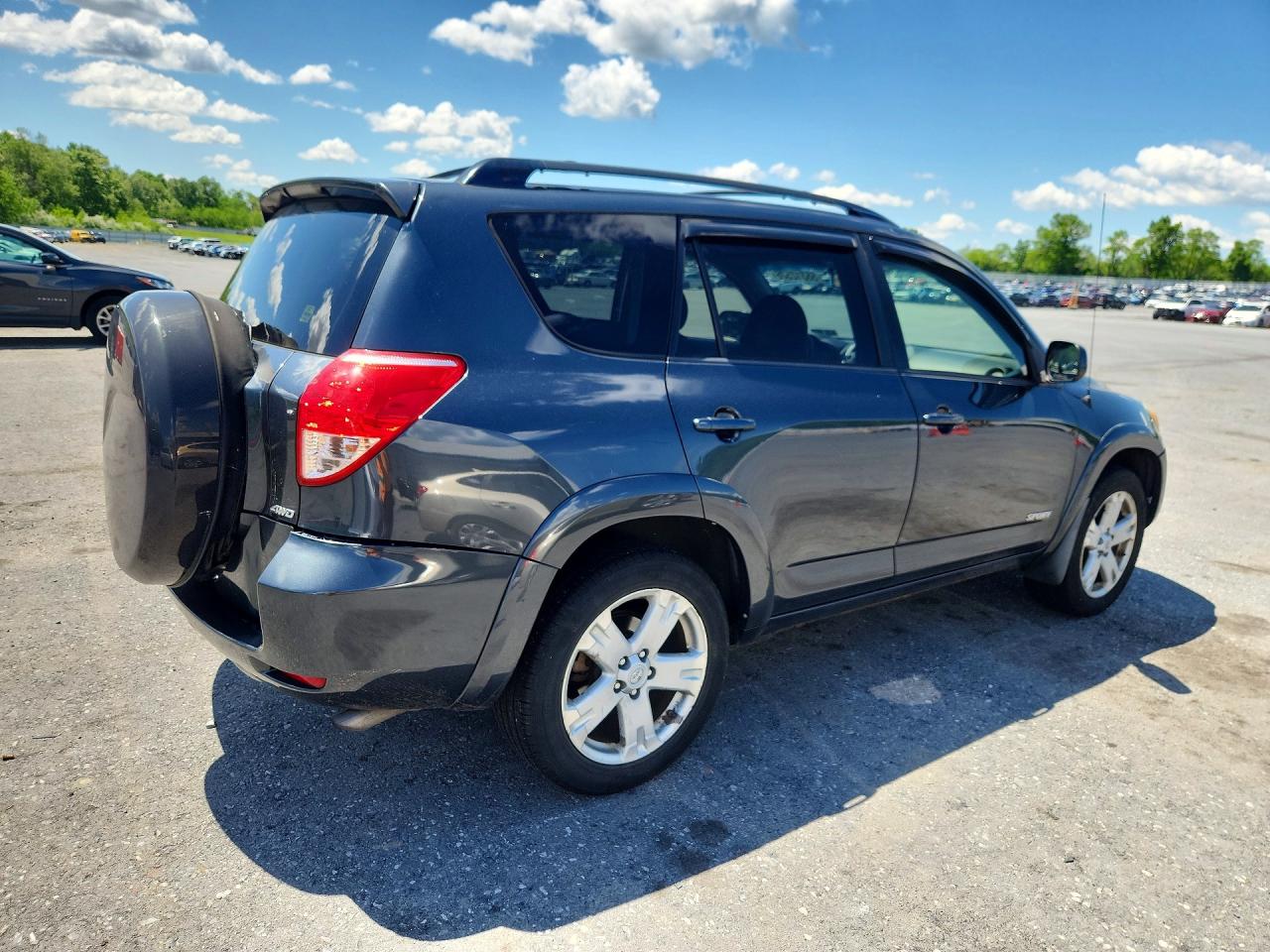 2007 Toyota Rav4 Sport Gray vin: JTMBK32V076027106