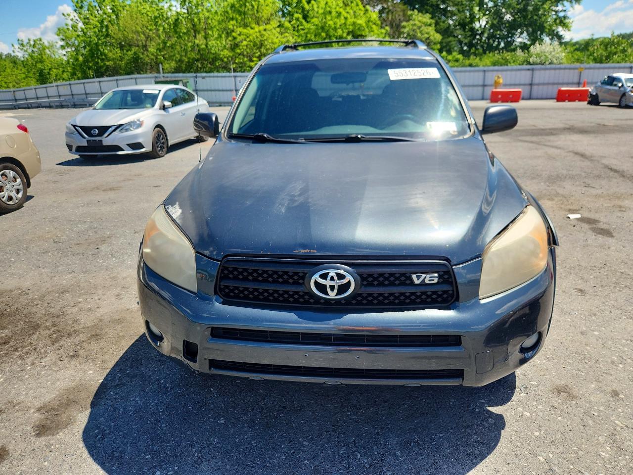 2007 Toyota Rav4 Sport Gray vin: JTMBK32V076027106