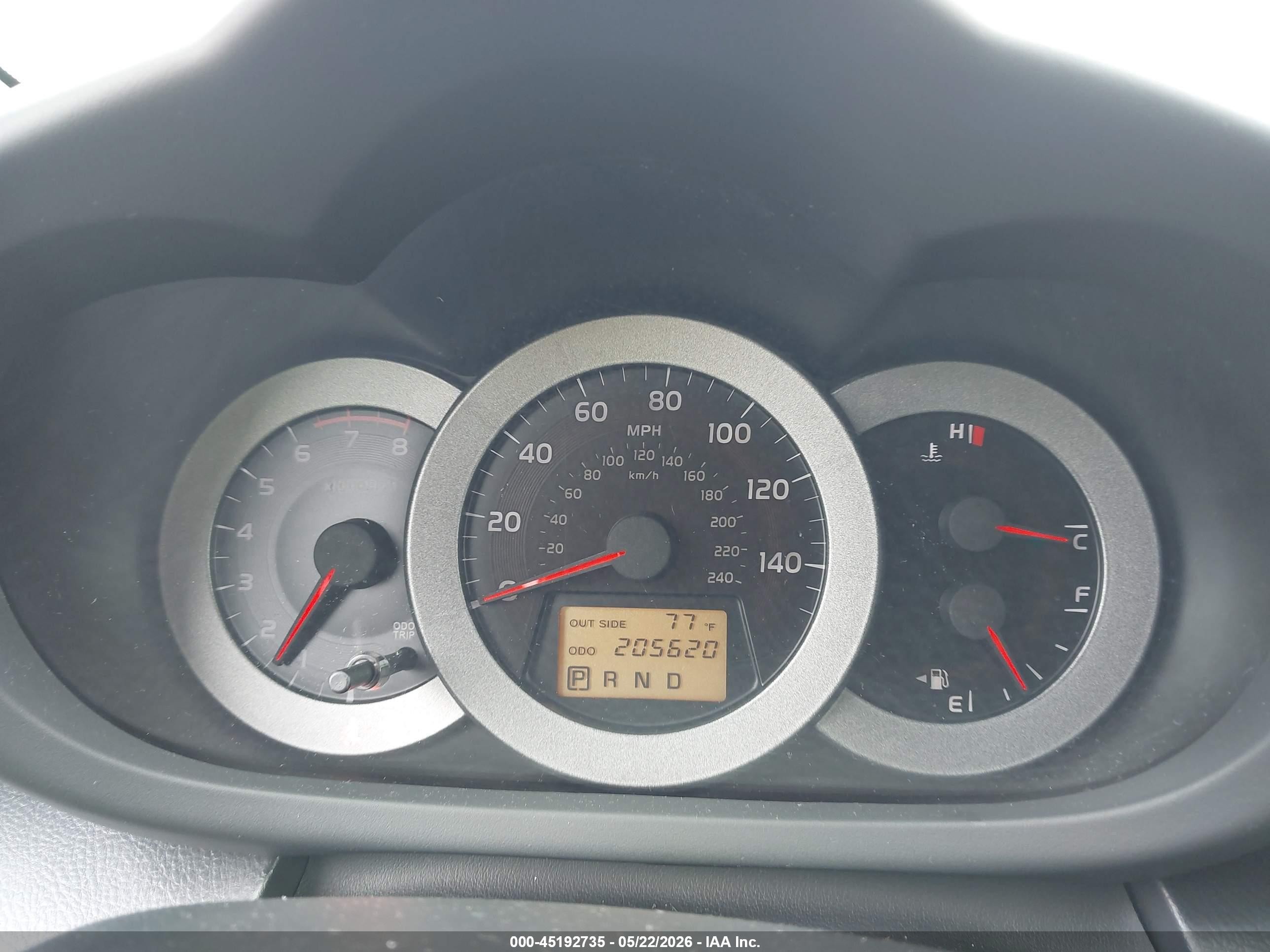2007 Toyota Rav4 Sport V6 Silver vin: JTMBK32V076027204