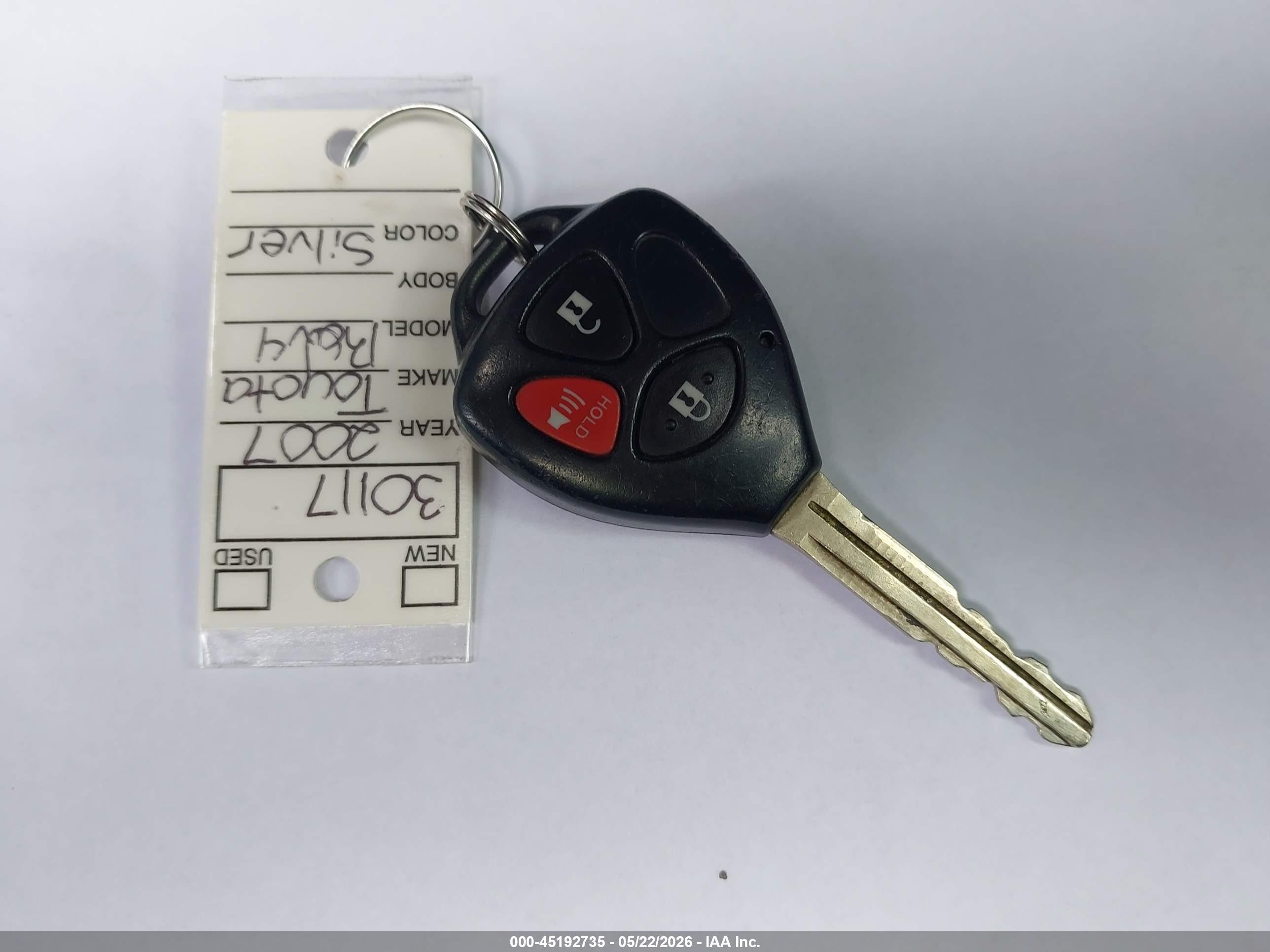 2007 Toyota Rav4 Sport V6 Silver vin: JTMBK32V076027204