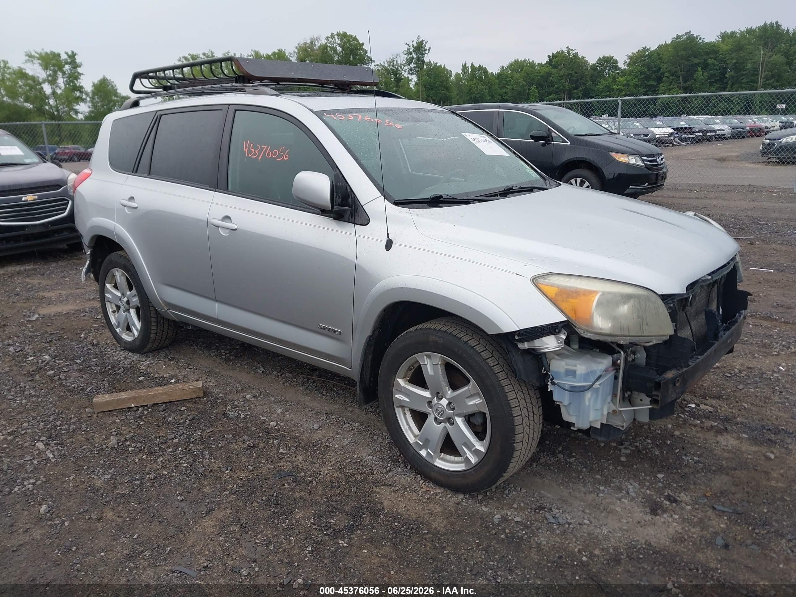 2006 Toyota Rav4 Sport V6 Silver vin: JTMBK32V165007936