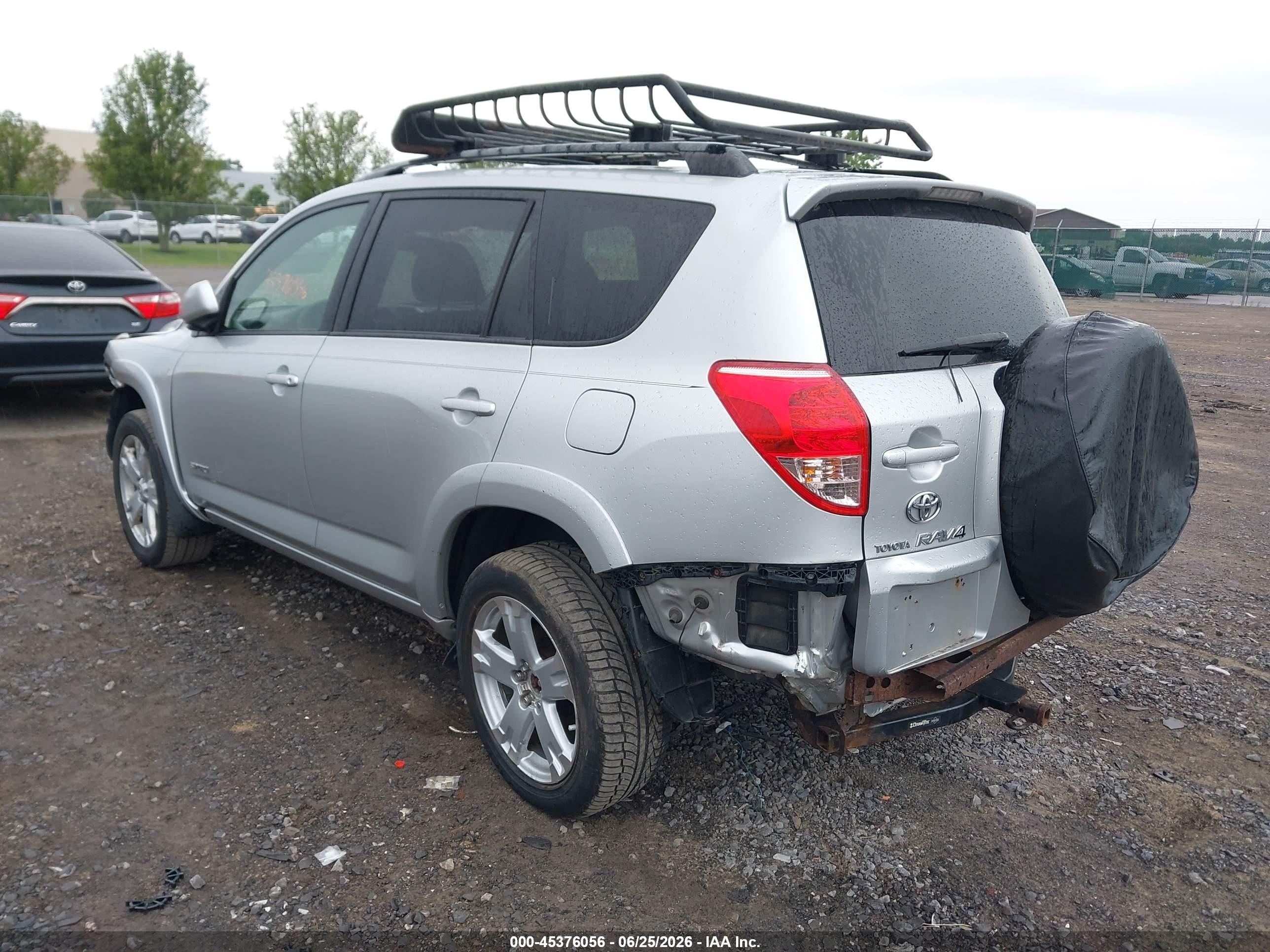 2006 Toyota Rav4 Sport V6 Silver vin: JTMBK32V165007936