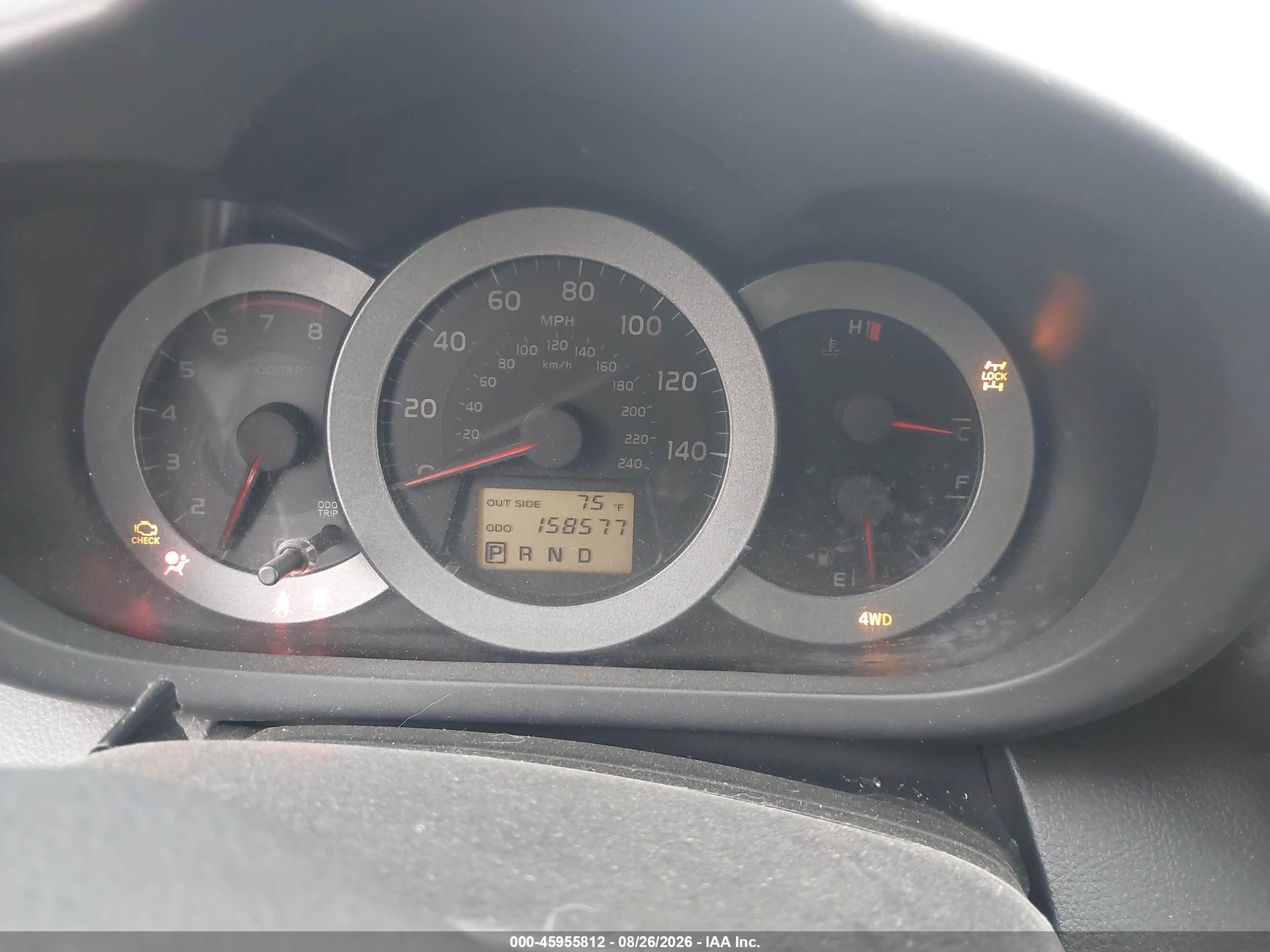 2007 Toyota Rav4 Sport White vin: JTMBK32V175022275