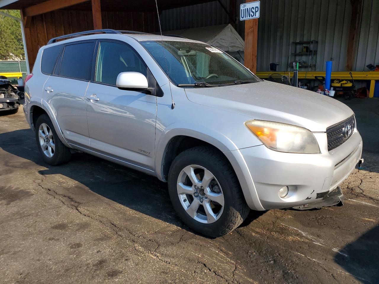 2007 Toyota Rav4 Sport Silver vin: JTMBK32V175023006