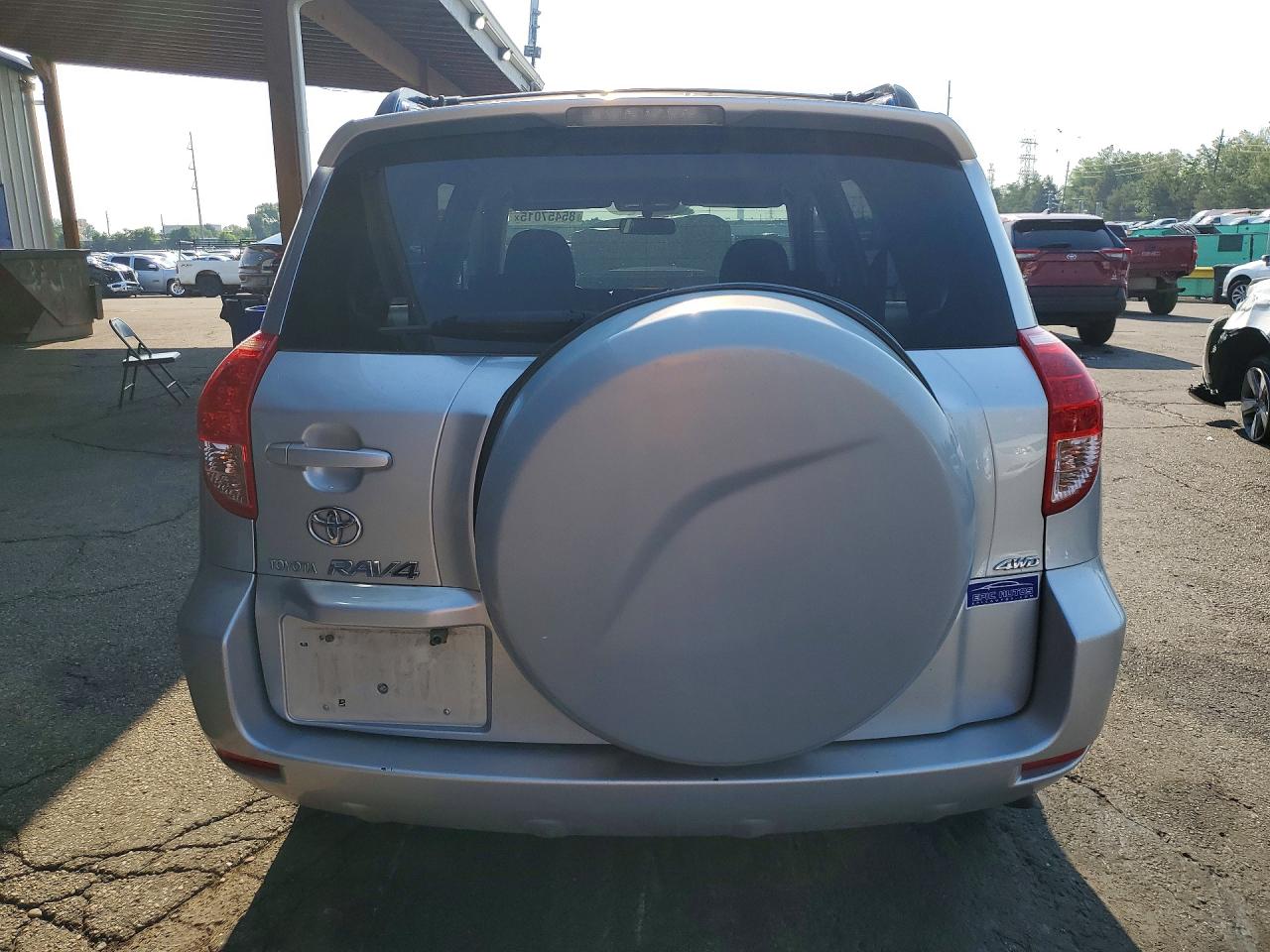 2007 Toyota Rav4 Sport Silver vin: JTMBK32V175023006