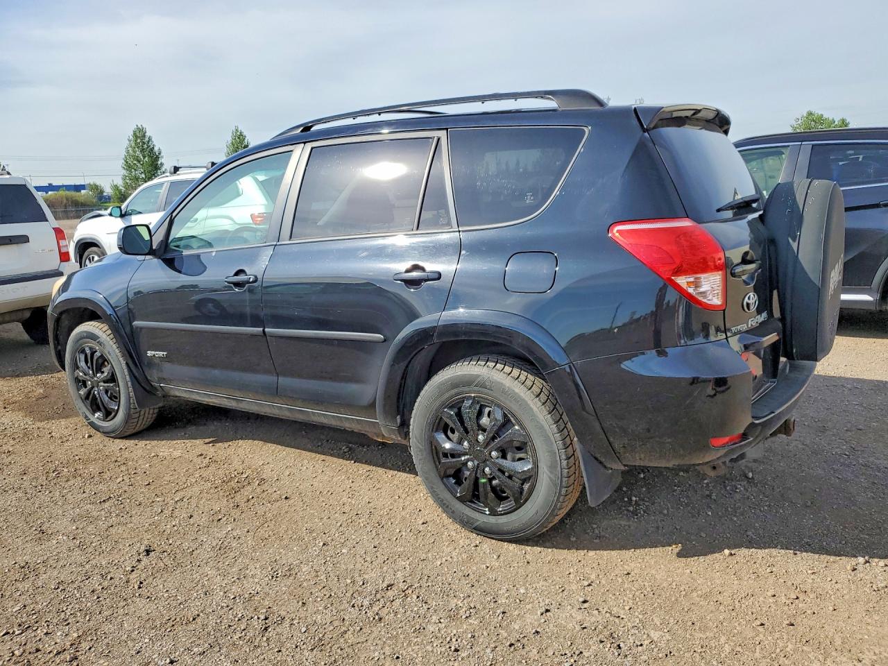 2008 Toyota Rav4 Sport Black vin: JTMBK32V185057562
