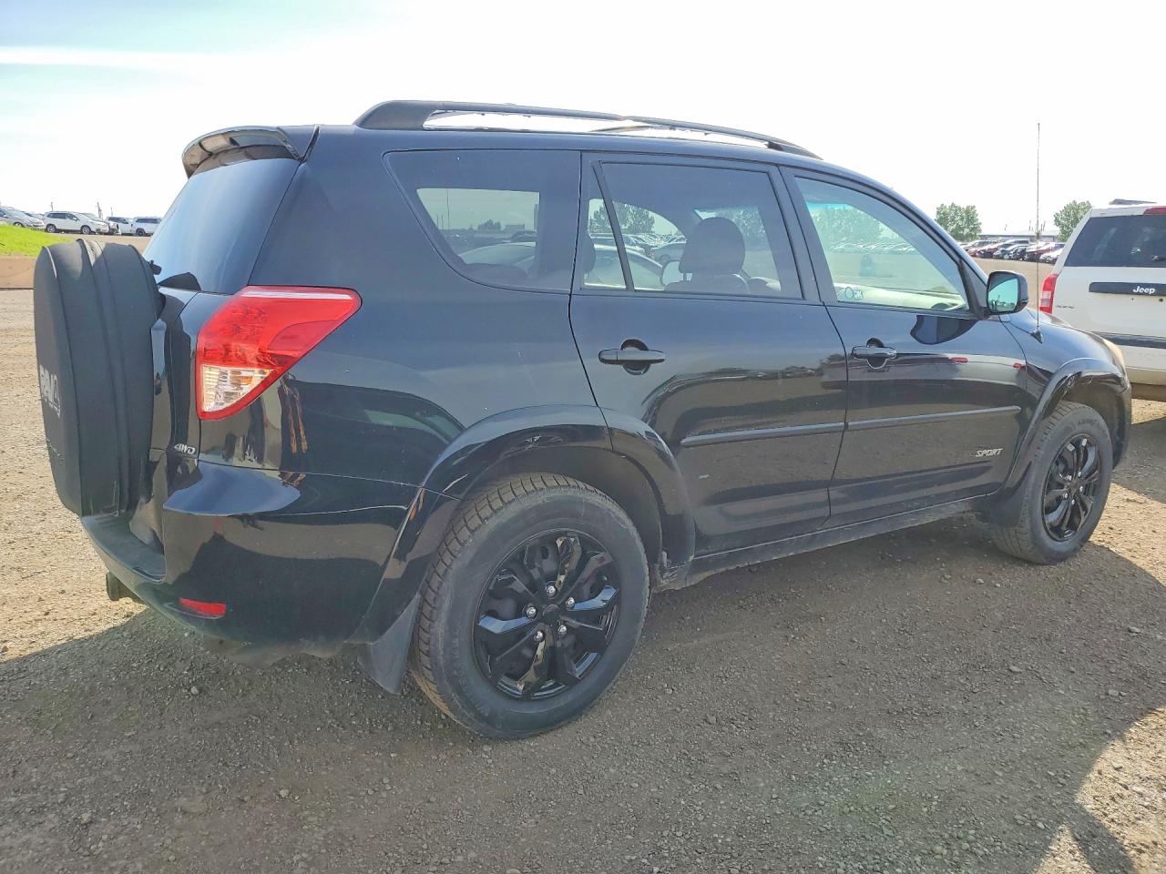 2008 Toyota Rav4 Sport Black vin: JTMBK32V185057562