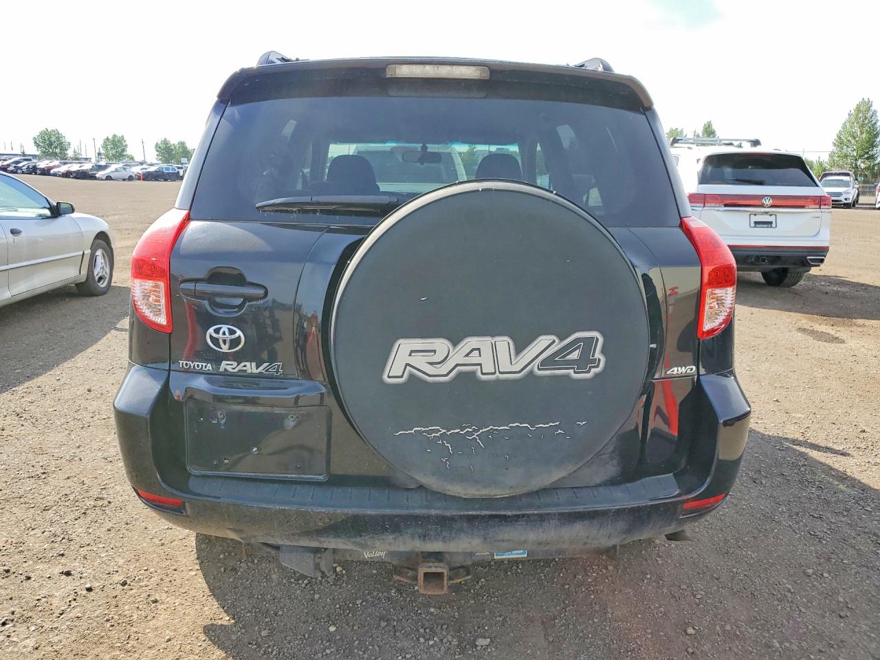 2008 Toyota Rav4 Sport Black vin: JTMBK32V185057562