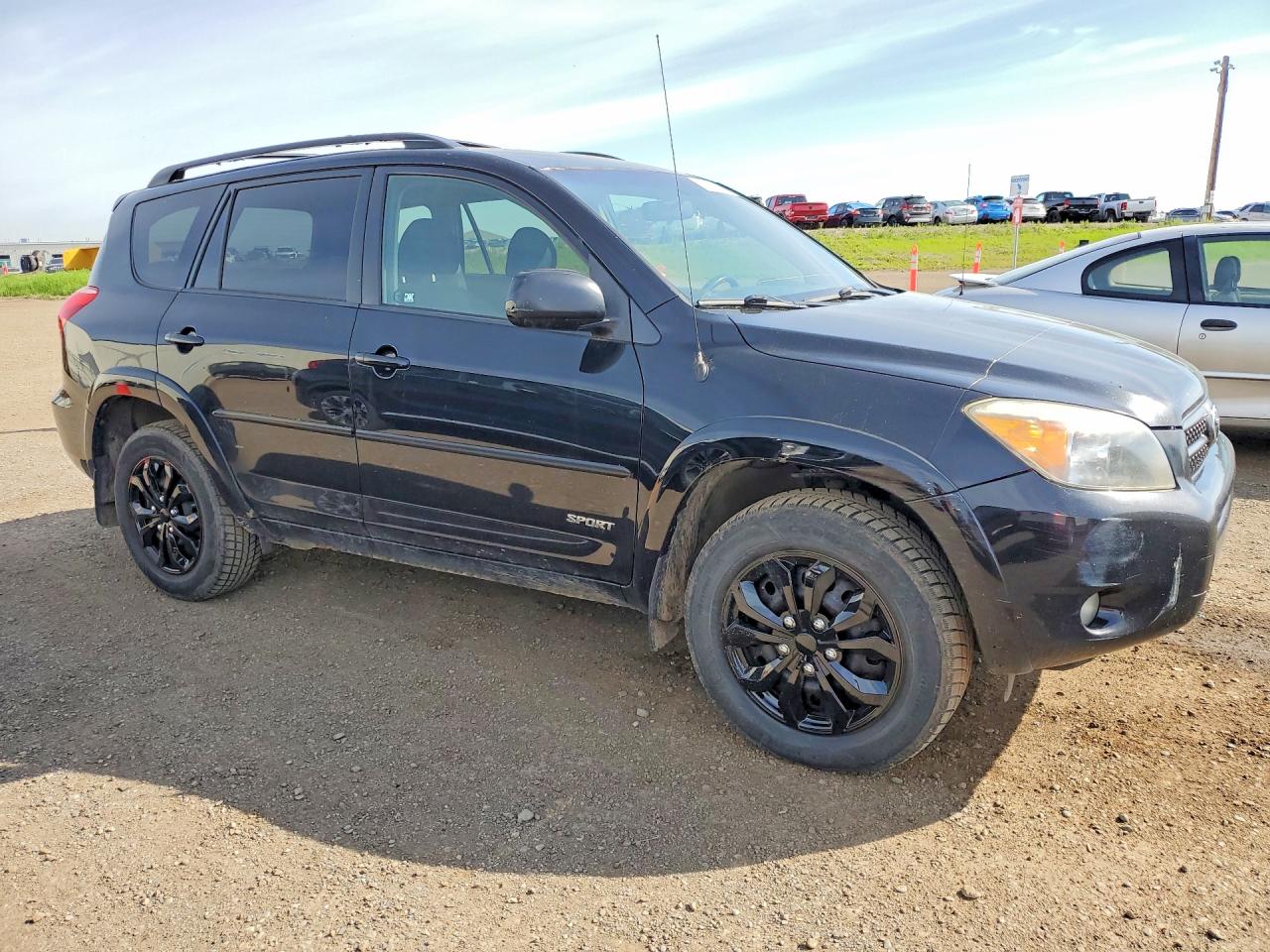 2008 Toyota Rav4 Sport Black vin: JTMBK32V185057562