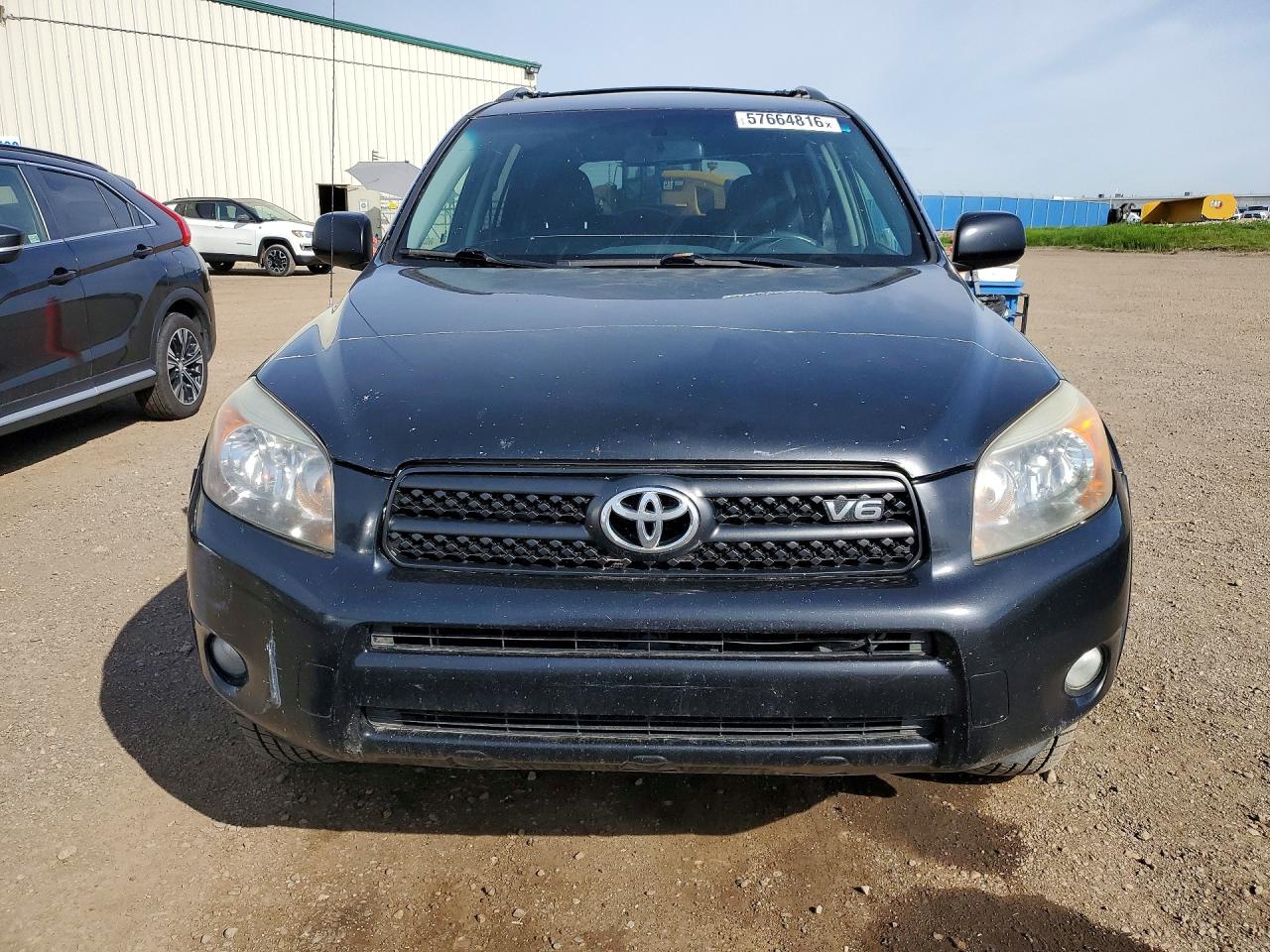 2008 Toyota Rav4 Sport Black vin: JTMBK32V185057562