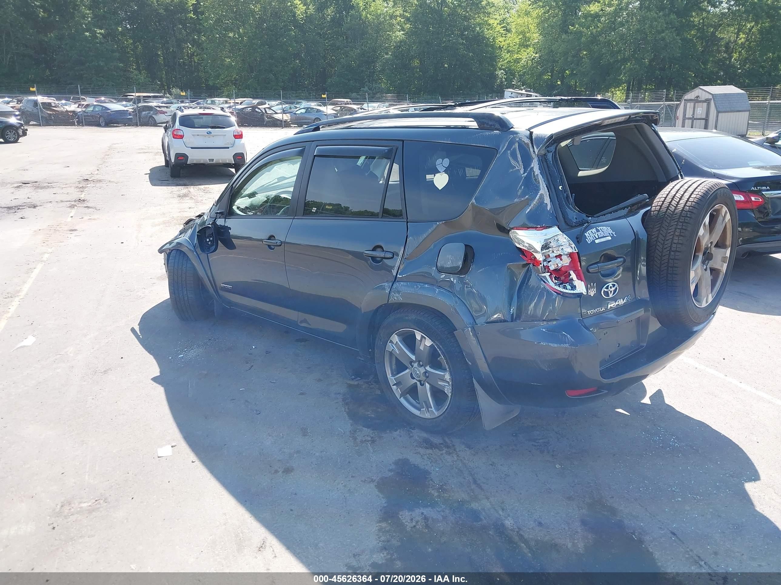 2008 Toyota Rav4 Sport V6 Серый vin: JTMBK32V185060901