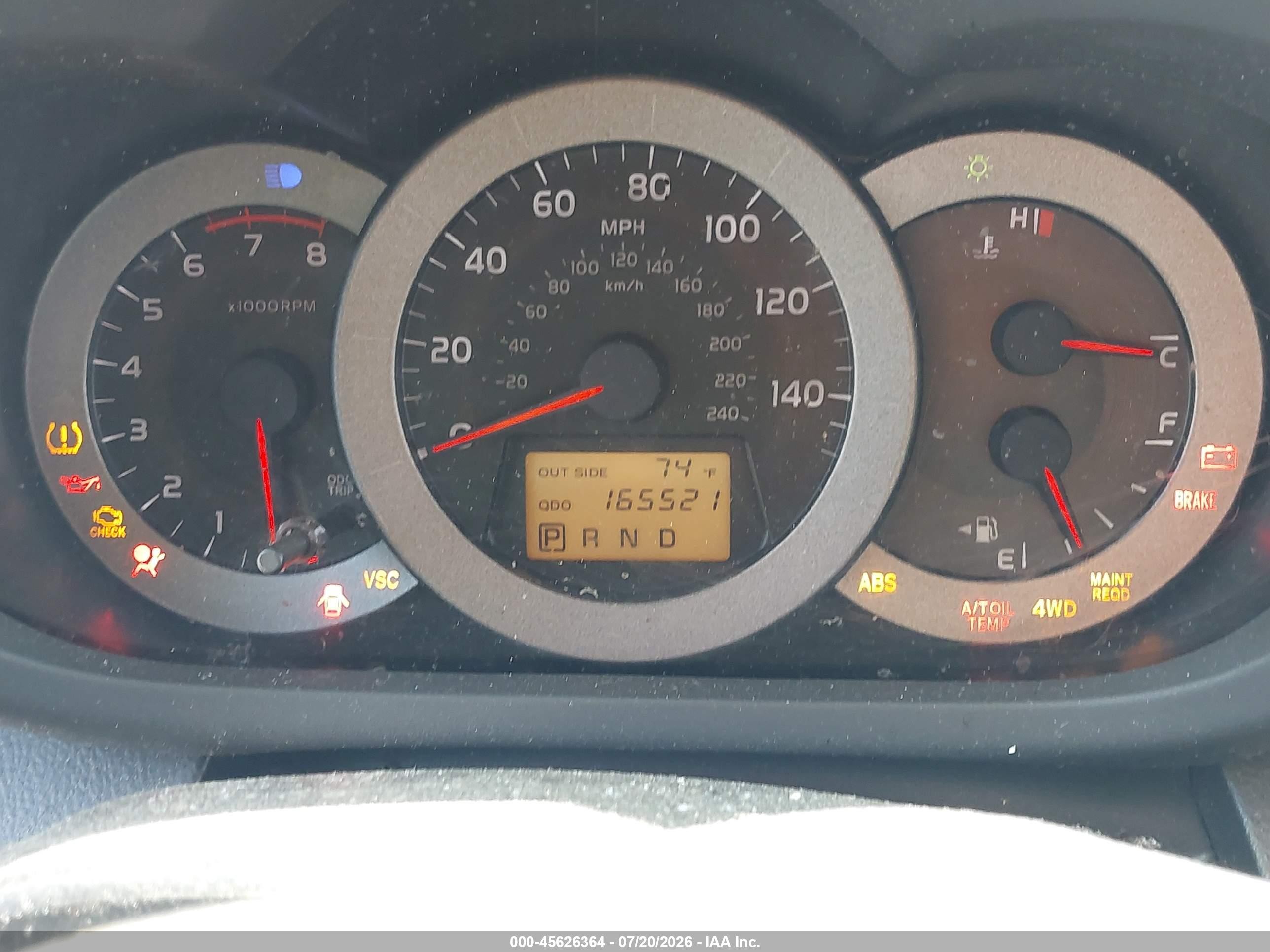 2008 Toyota Rav4 Sport V6 Серый vin: JTMBK32V185060901