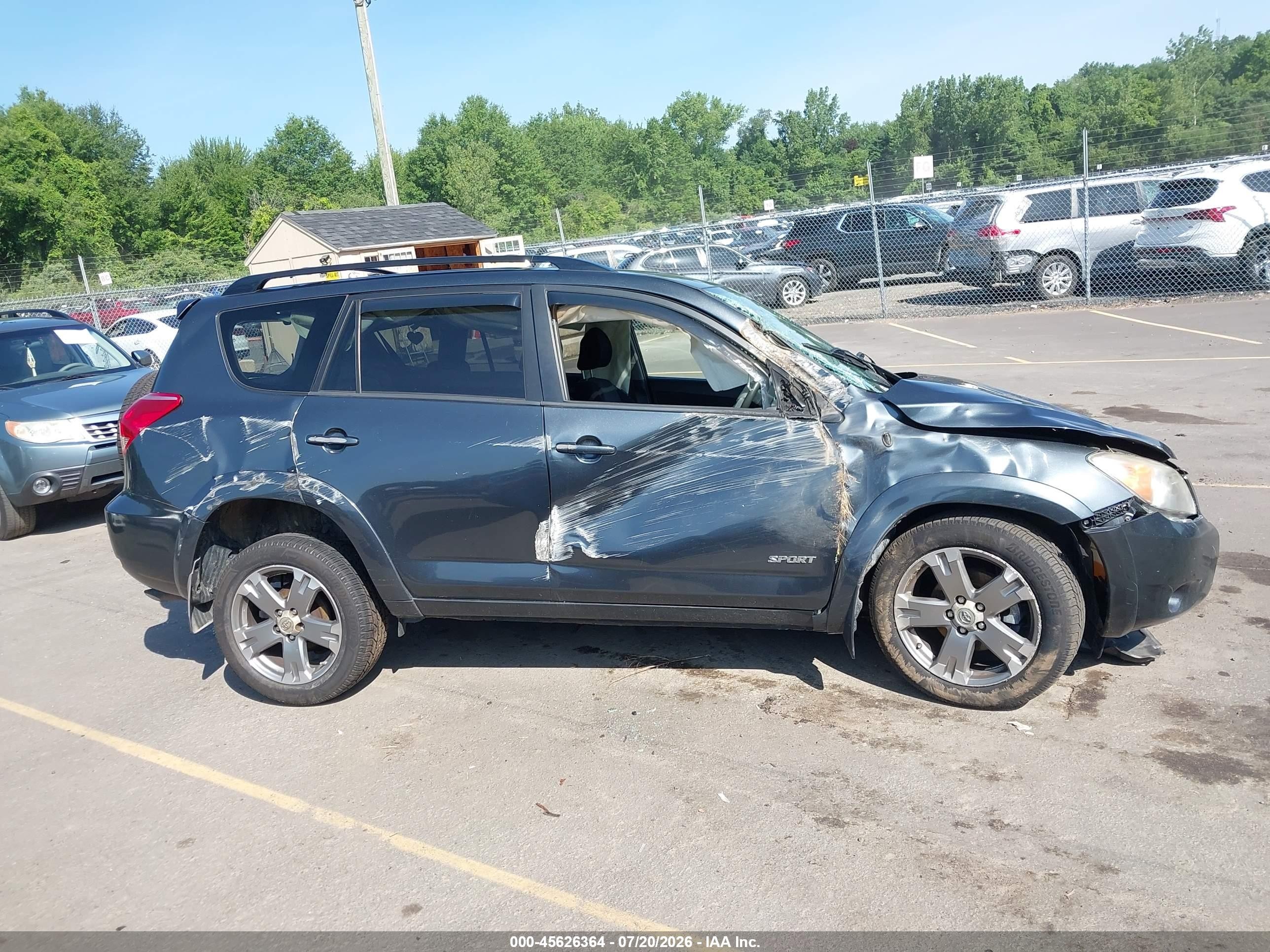 2008 Toyota Rav4 Sport V6 Серый vin: JTMBK32V185060901