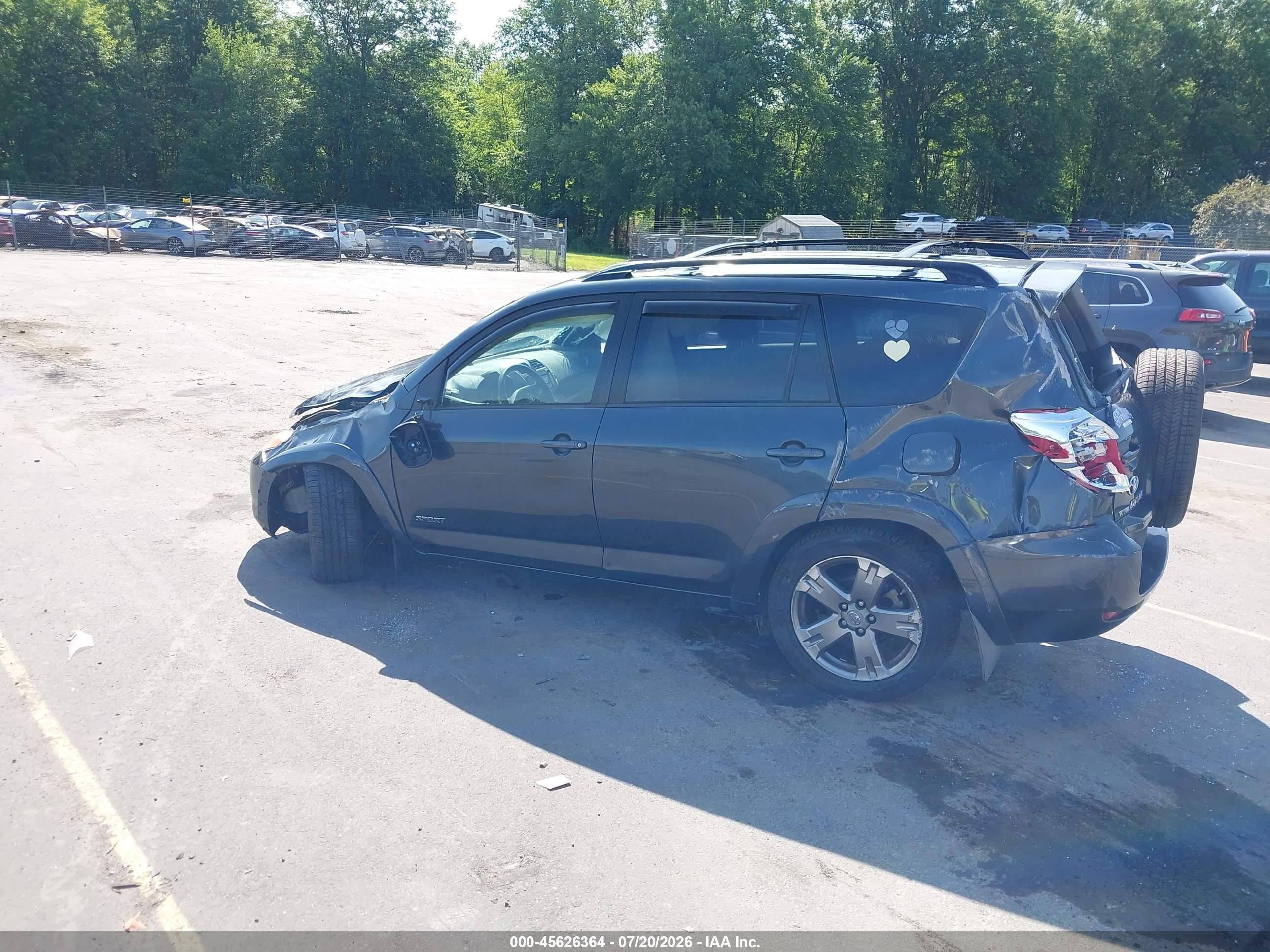 2008 Toyota Rav4 Sport V6 Серый vin: JTMBK32V185060901