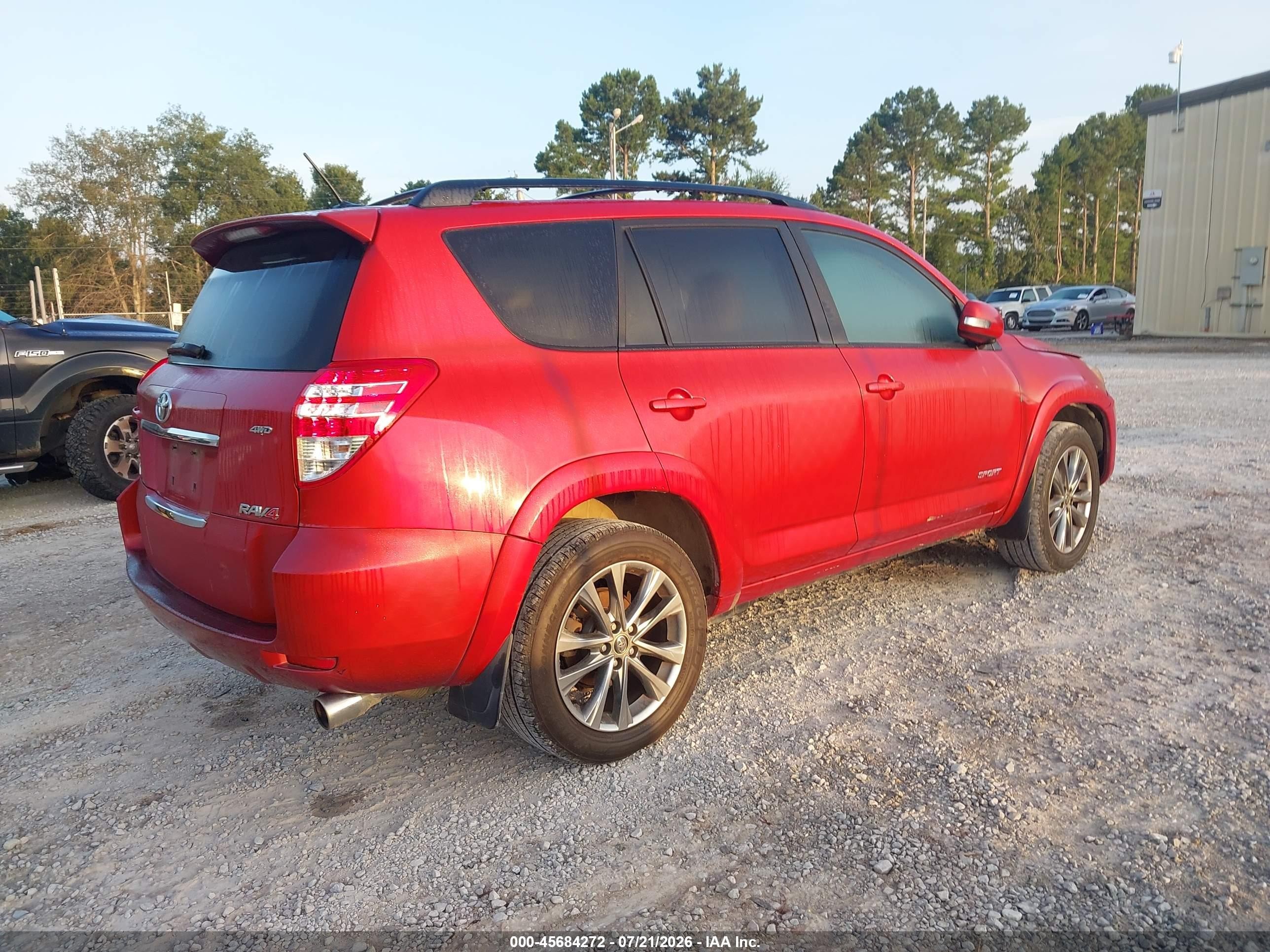 2009 Toyota Rav4 Sport V6 Красный vin: JTMBK32V195076713