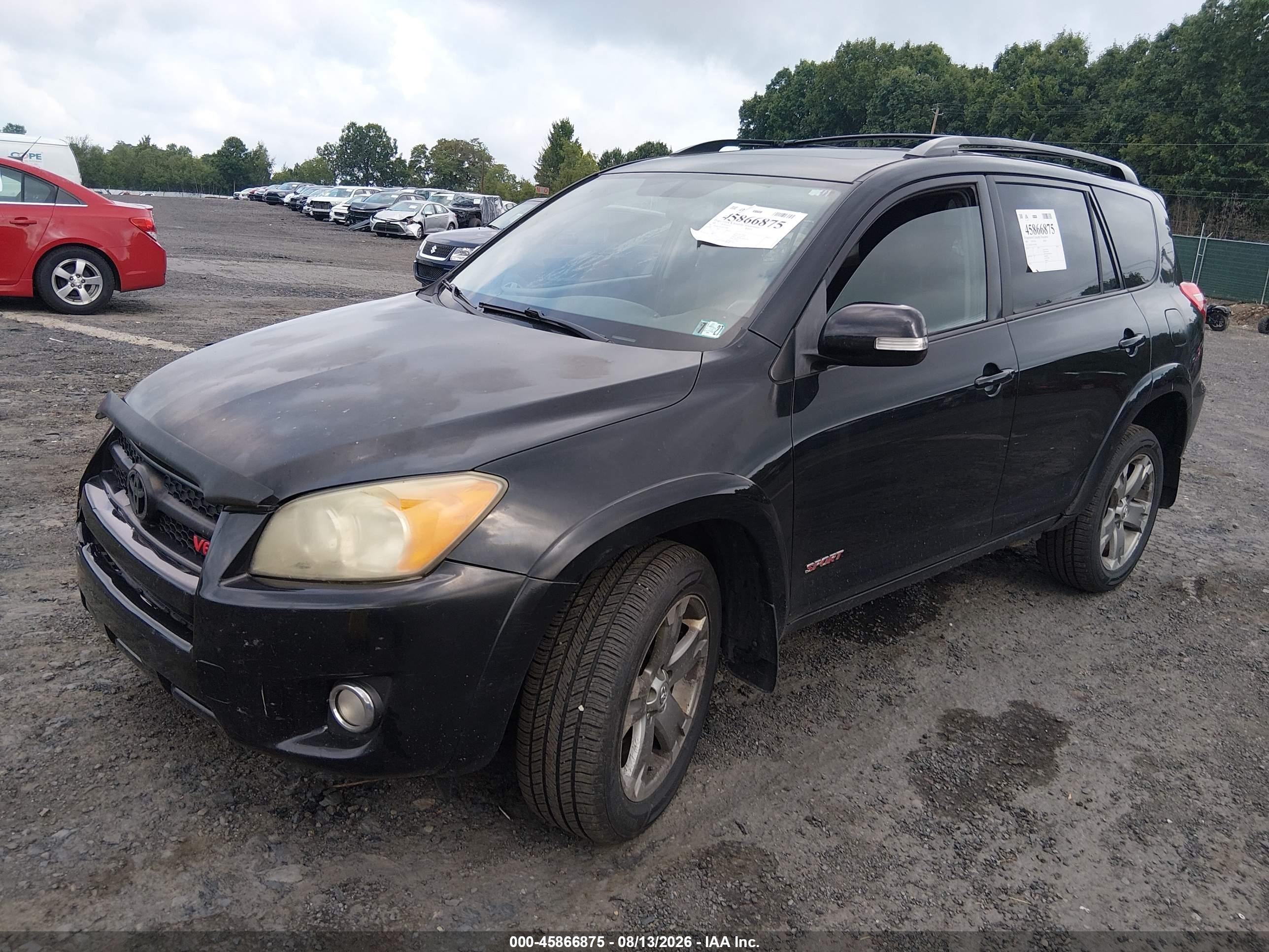 2009 Toyota Rav4 Sport V6 Черный vin: JTMBK32V195077098