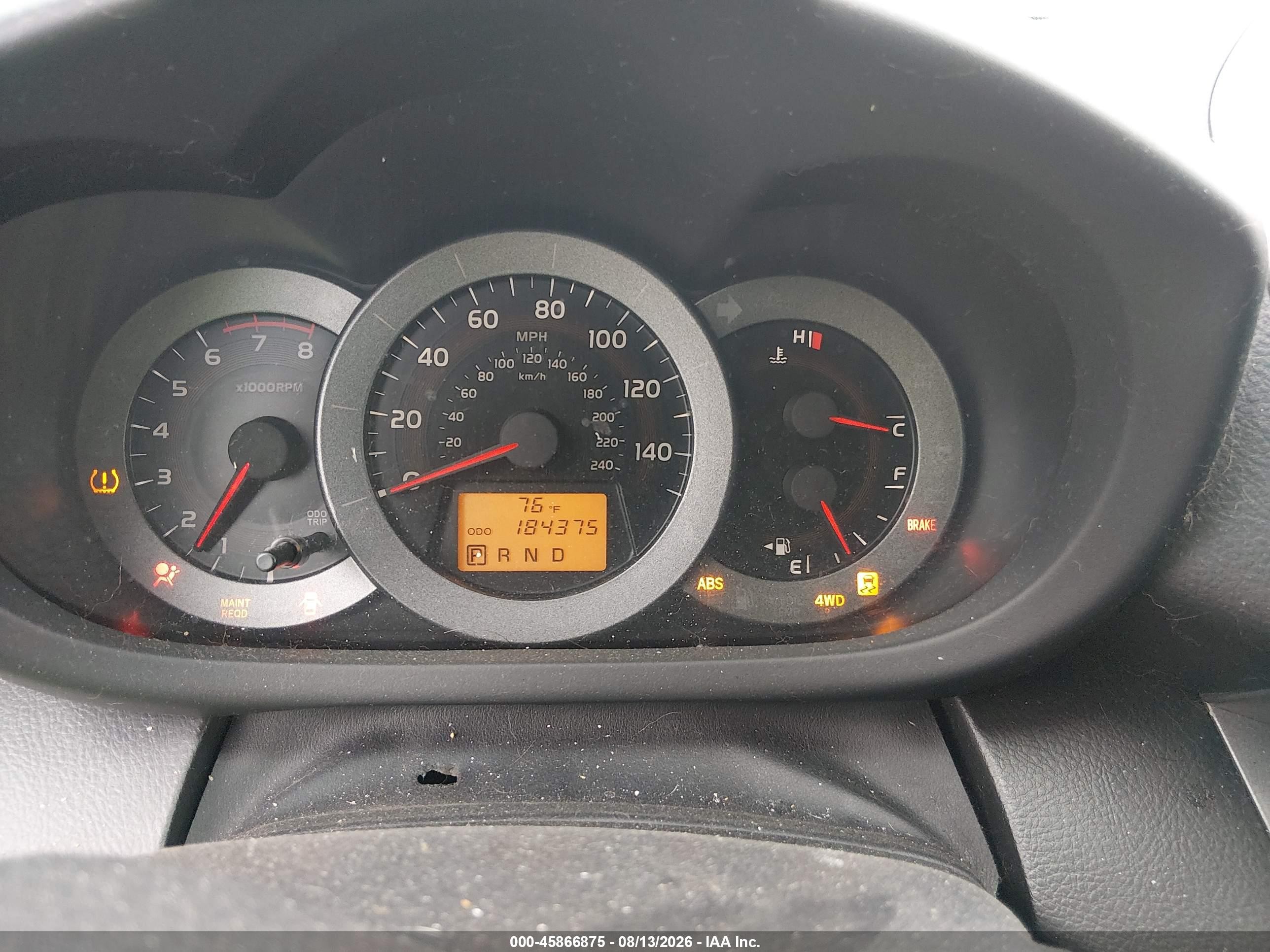 2009 Toyota Rav4 Sport V6 Черный vin: JTMBK32V195077098