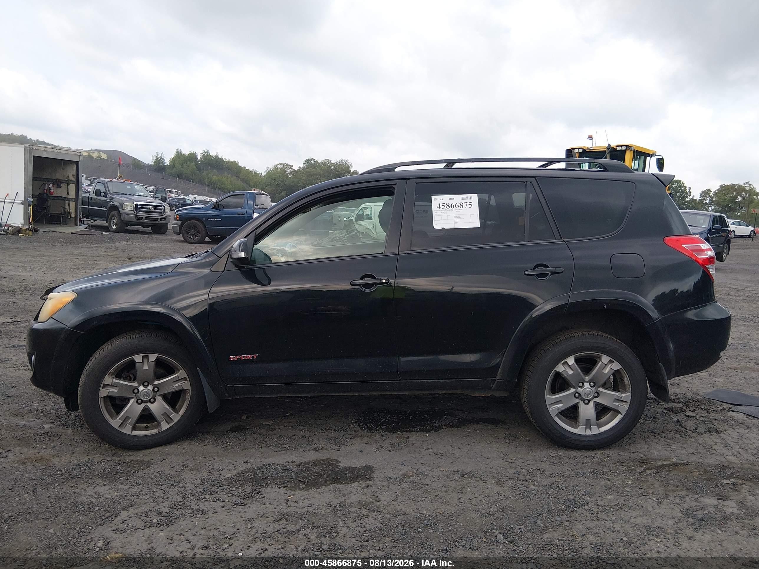 2009 Toyota Rav4 Sport V6 Черный vin: JTMBK32V195077098