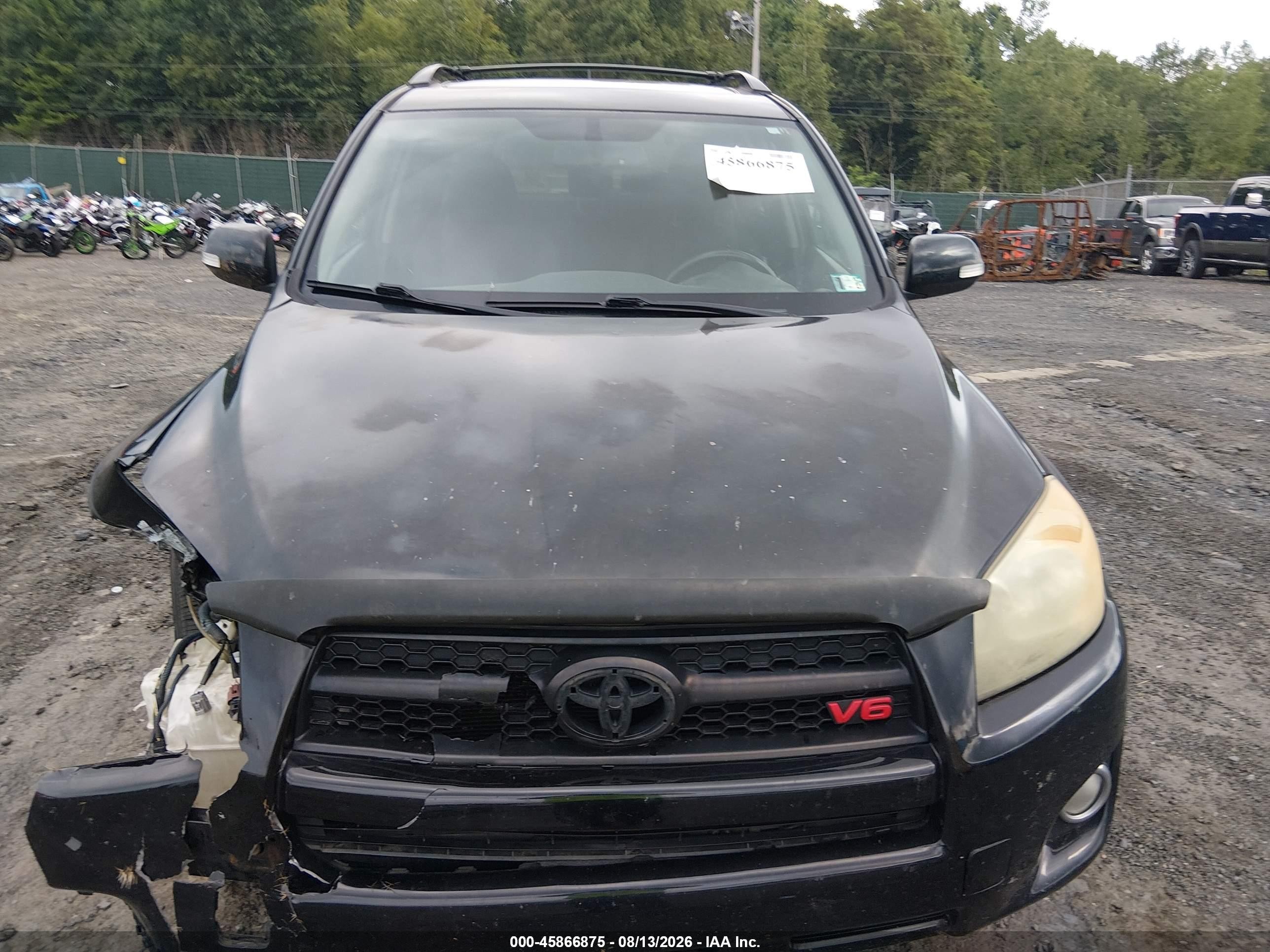 2009 Toyota Rav4 Sport V6 Черный vin: JTMBK32V195077098