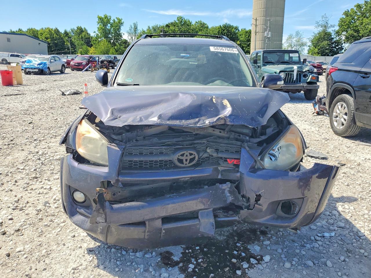2009 Toyota Rav4 Sport Blue vin: JTMBK32V195077926