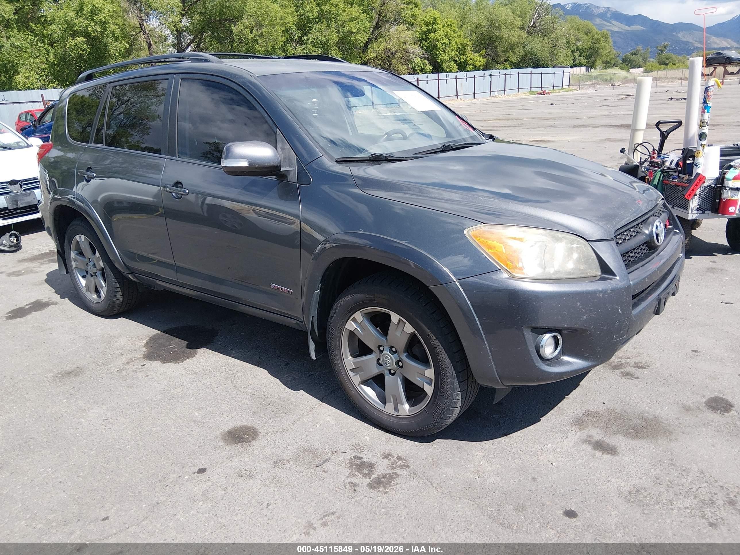 2009 Toyota Rav4 Sport V6 Gray vin: JTMBK32V195078087