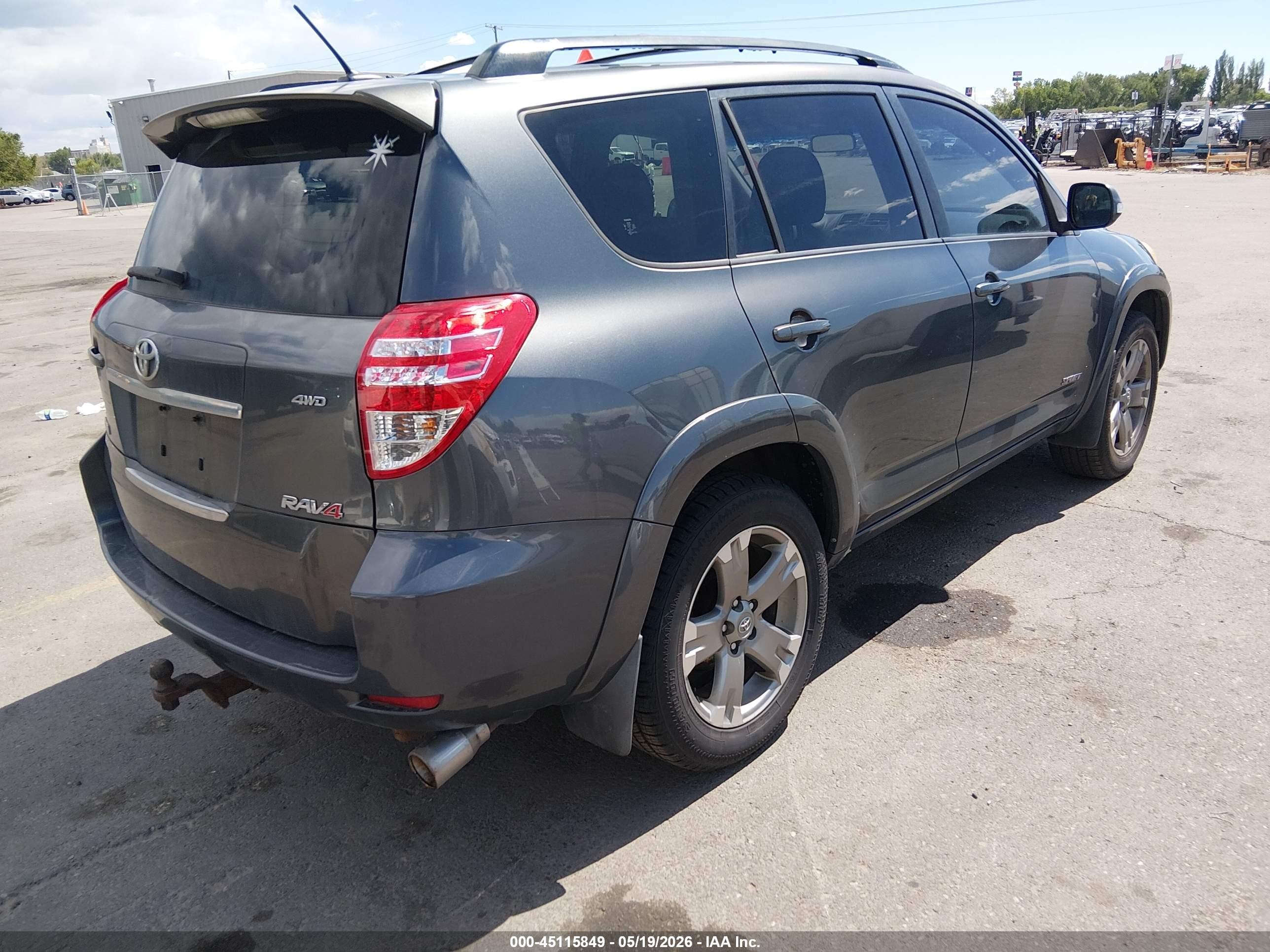 2009 Toyota Rav4 Sport V6 Gray vin: JTMBK32V195078087