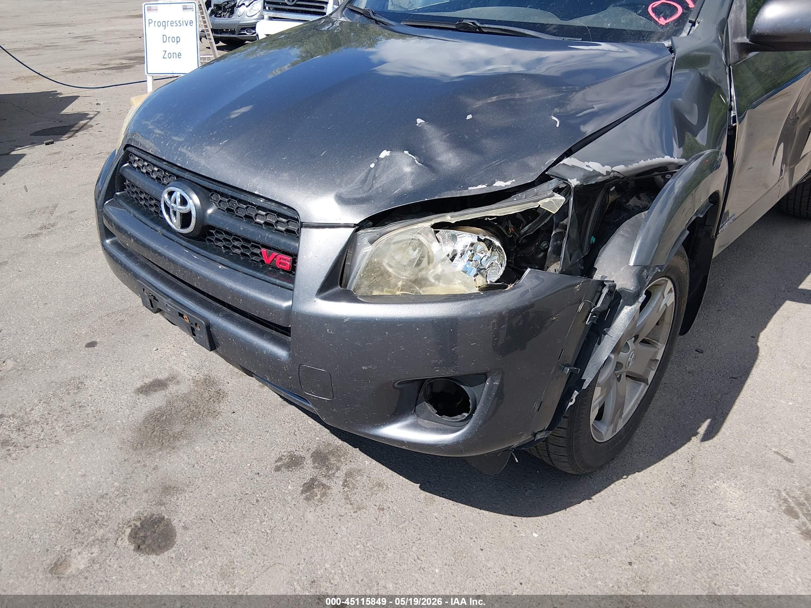 2009 Toyota Rav4 Sport V6 Gray vin: JTMBK32V195078087