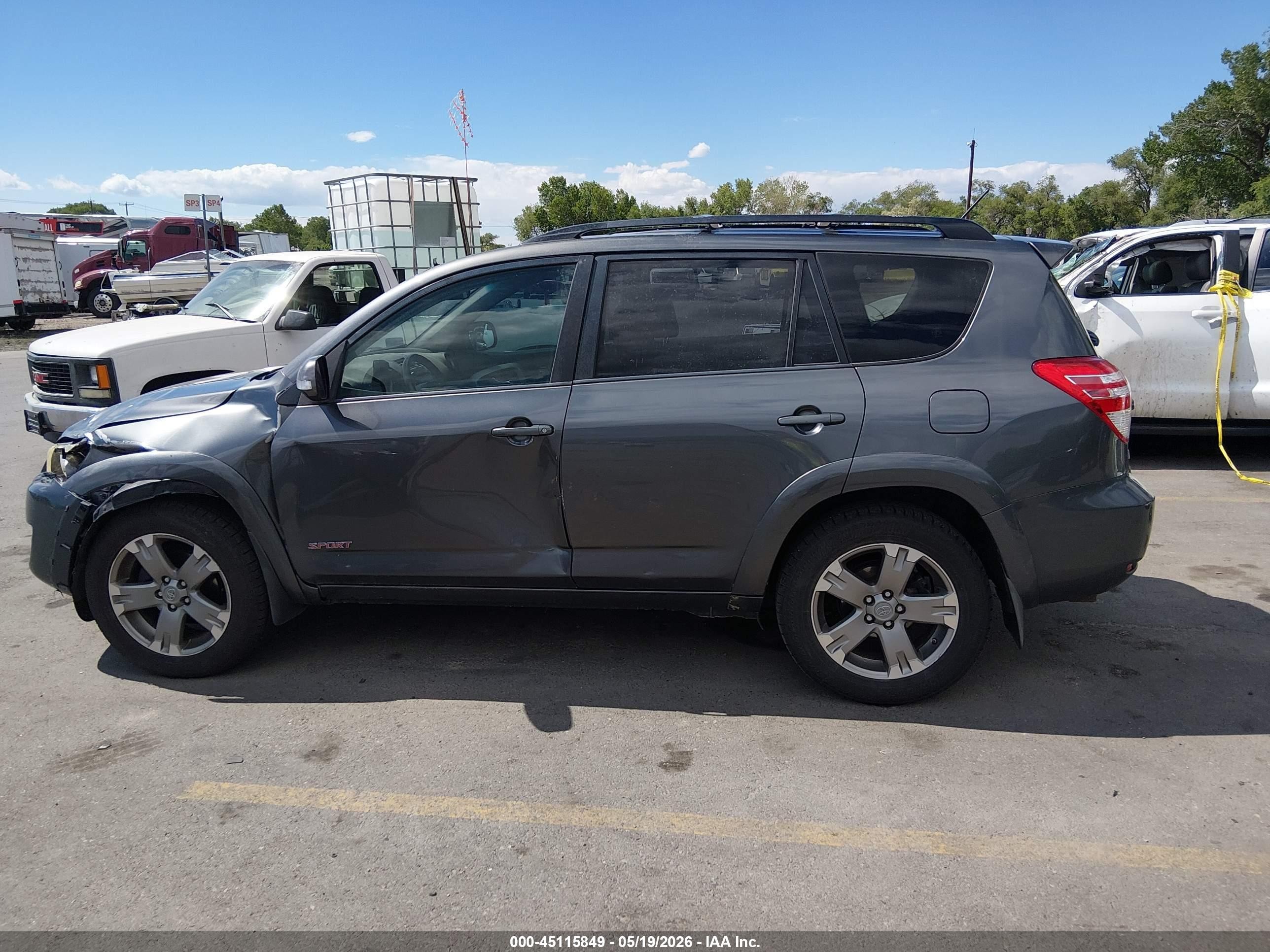 2009 Toyota Rav4 Sport V6 Gray vin: JTMBK32V195078087