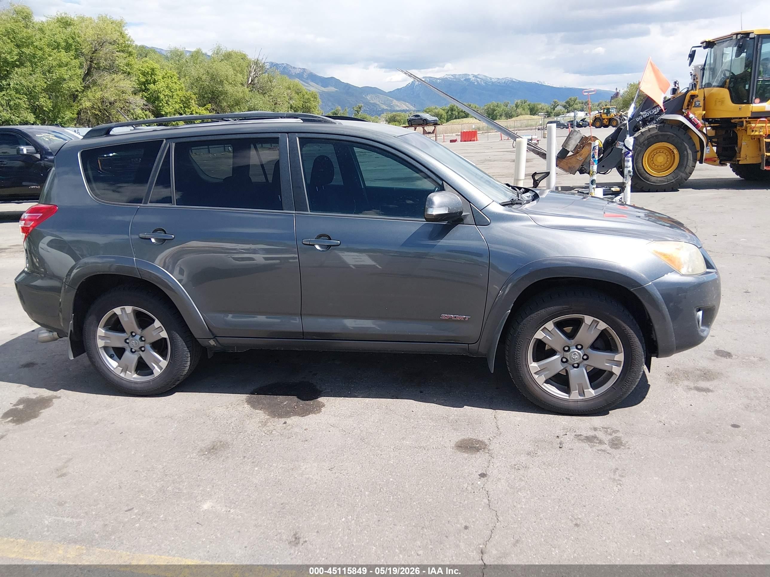 2009 Toyota Rav4 Sport V6 Gray vin: JTMBK32V195078087