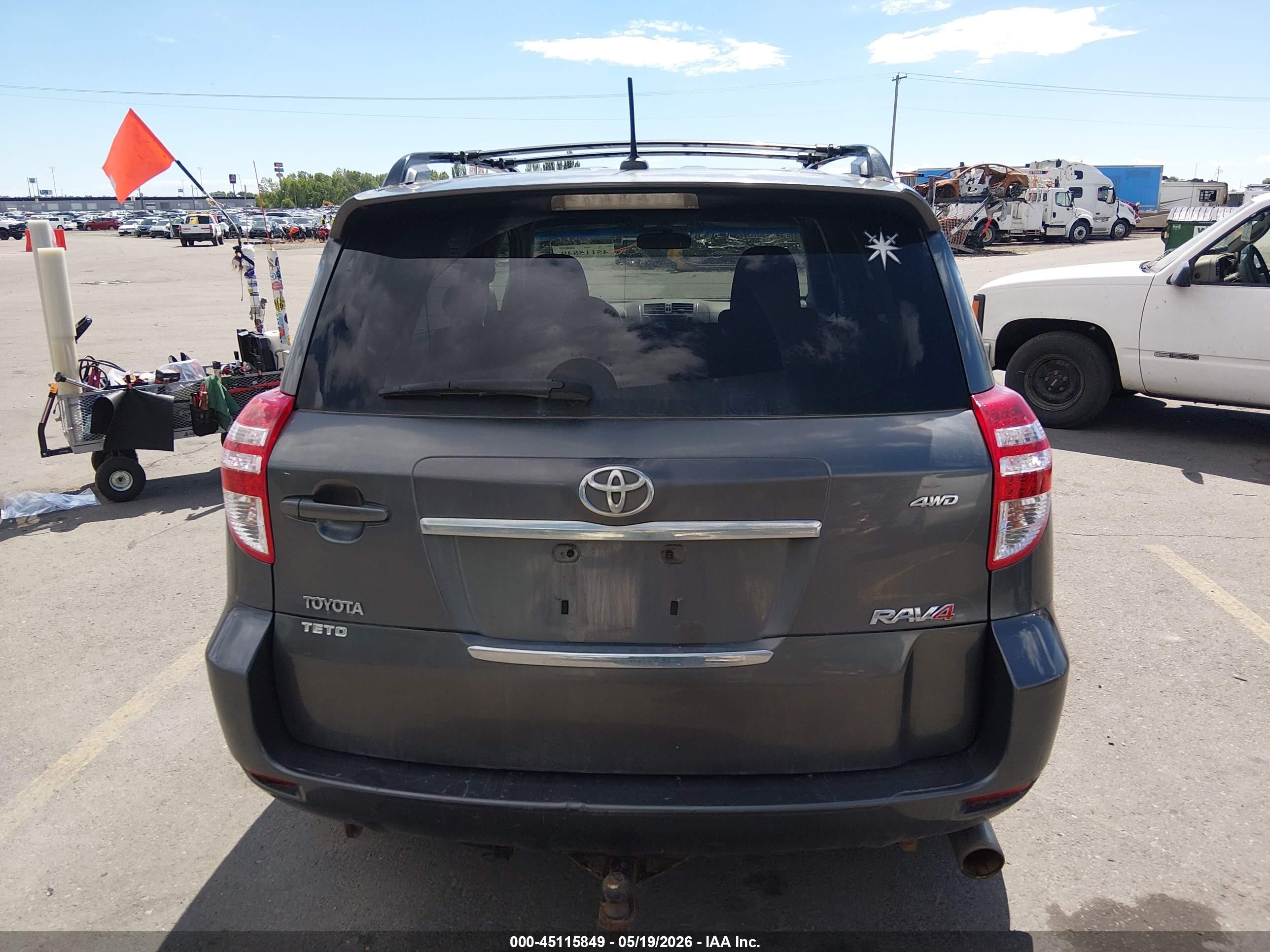 2009 Toyota Rav4 Sport V6 Gray vin: JTMBK32V195078087