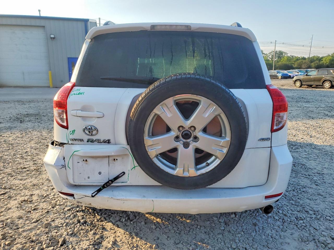 2006 Toyota Rav4 Sport White vin: JTMBK32V265001742