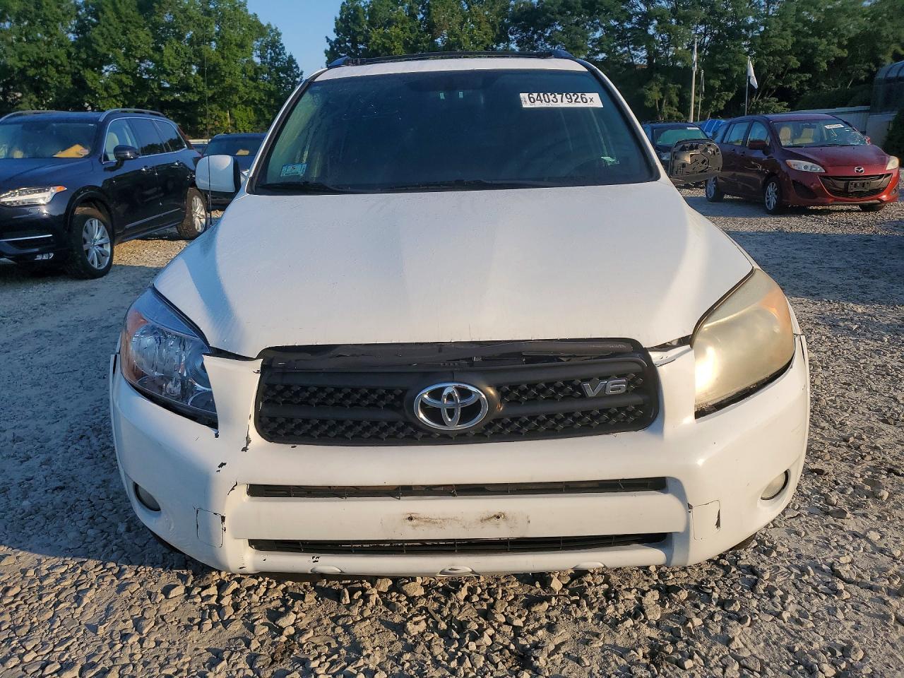 2006 Toyota Rav4 Sport White vin: JTMBK32V265001742
