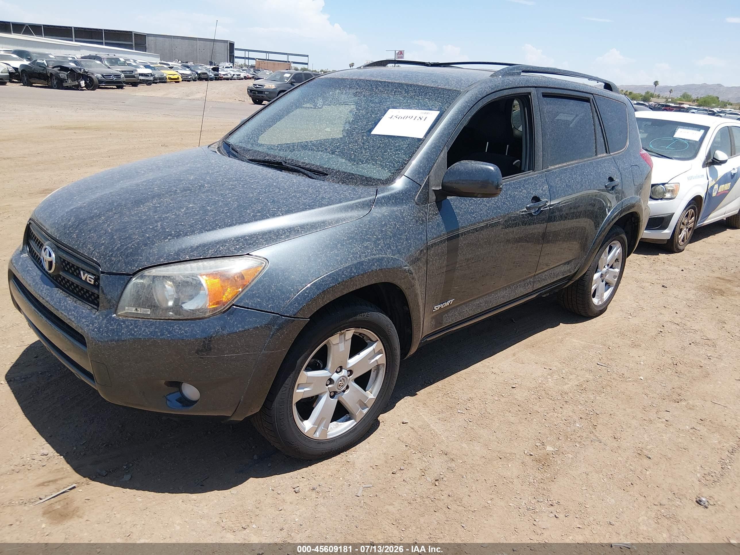 2006 Toyota Rav4 Sport V6 Gray vin: JTMBK32V266002190