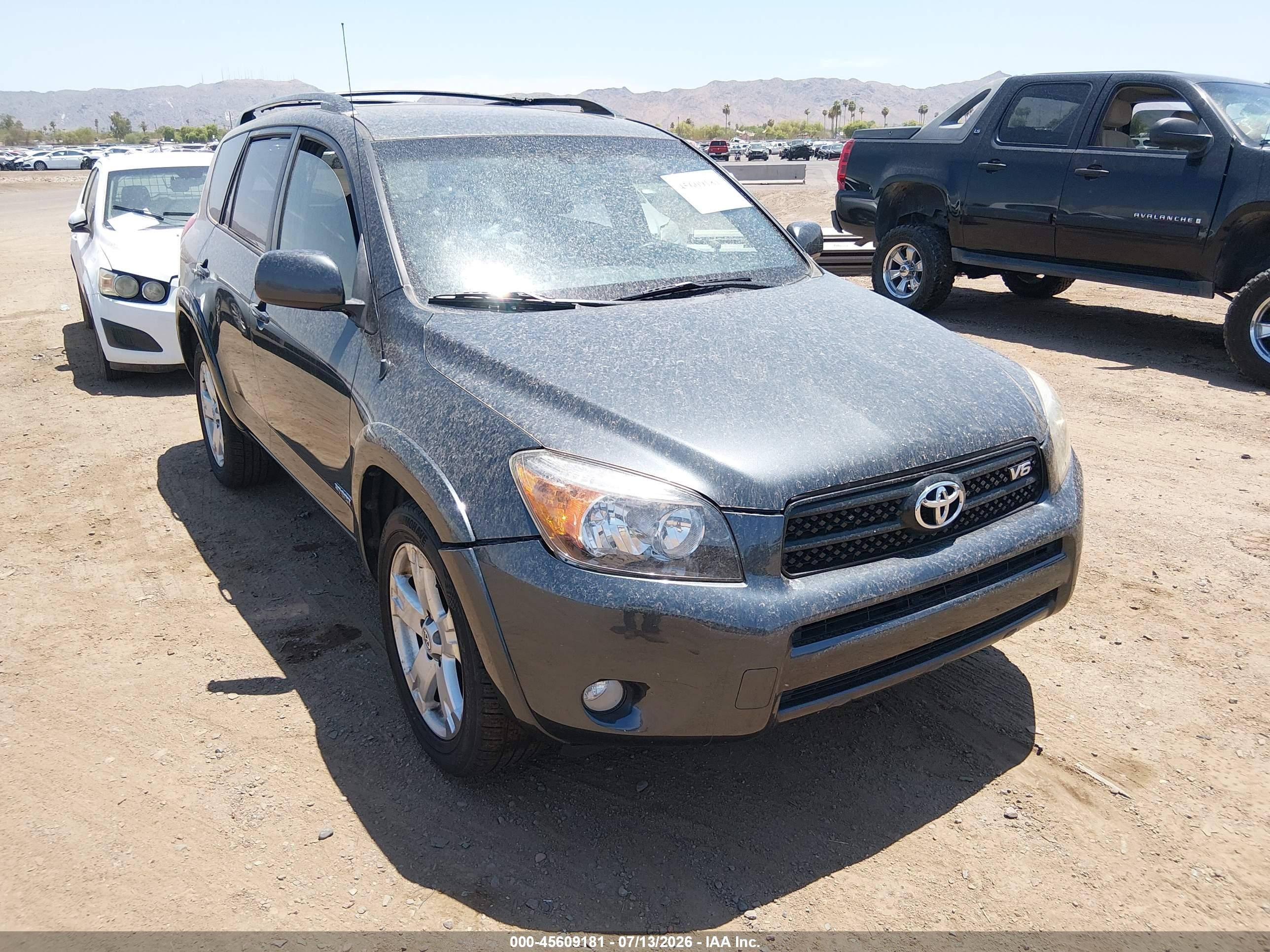 2006 Toyota Rav4 Sport V6 Gray vin: JTMBK32V266002190