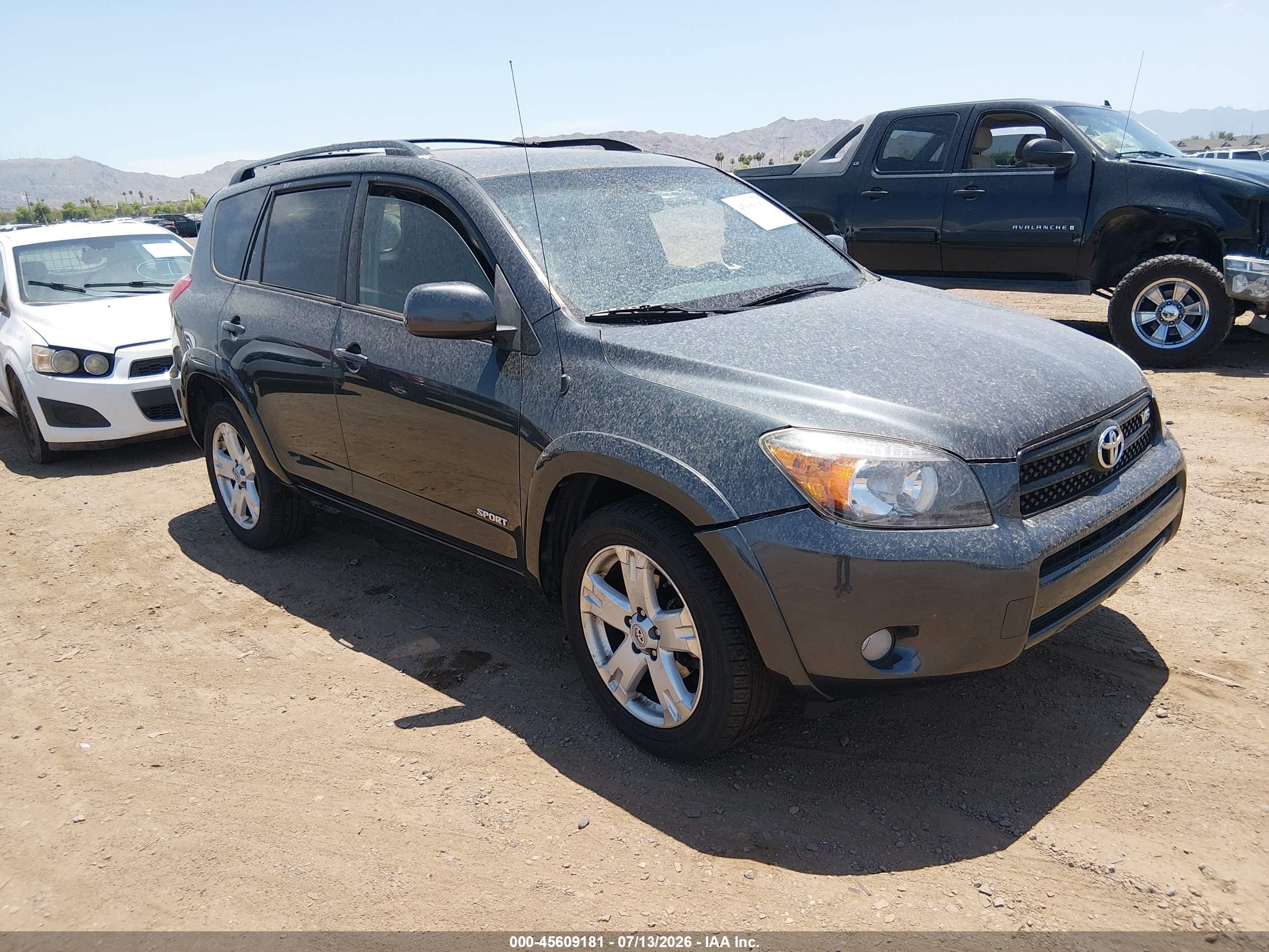 2006 Toyota Rav4 Sport V6 Gray vin: JTMBK32V266002190