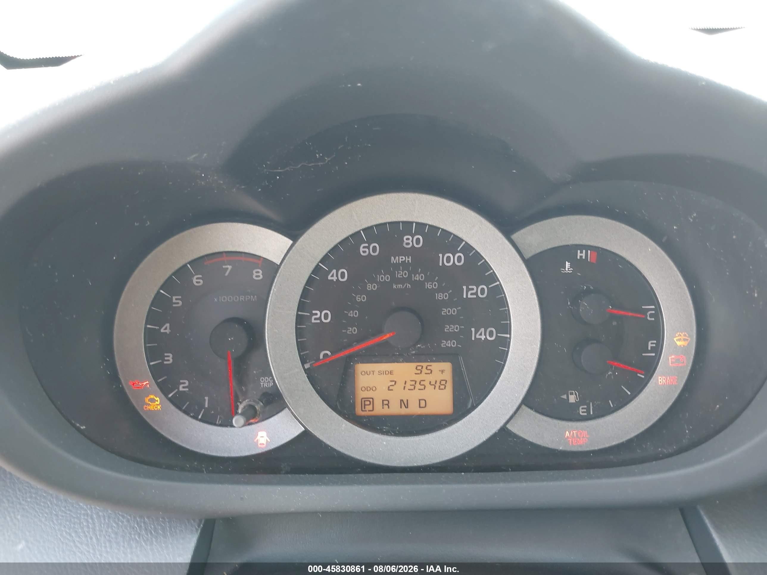 2006 Toyota Rav4 Sport V6 White vin: JTMBK32V266003775