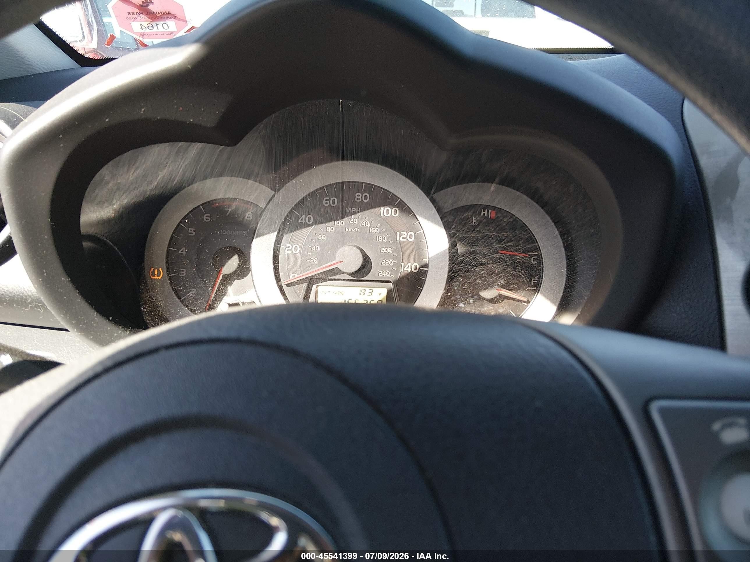 2007 Toyota Rav4 Sport Burgundy vin: JTMBK32V275027386