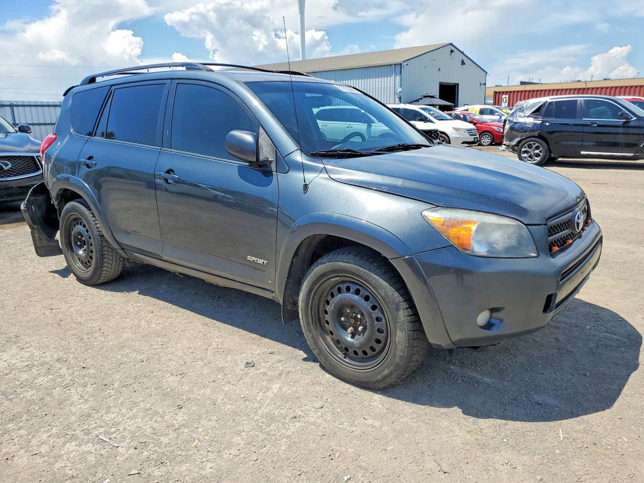 2007 Toyota Rav4 Sport Gray vin: JTMBK32V275029901