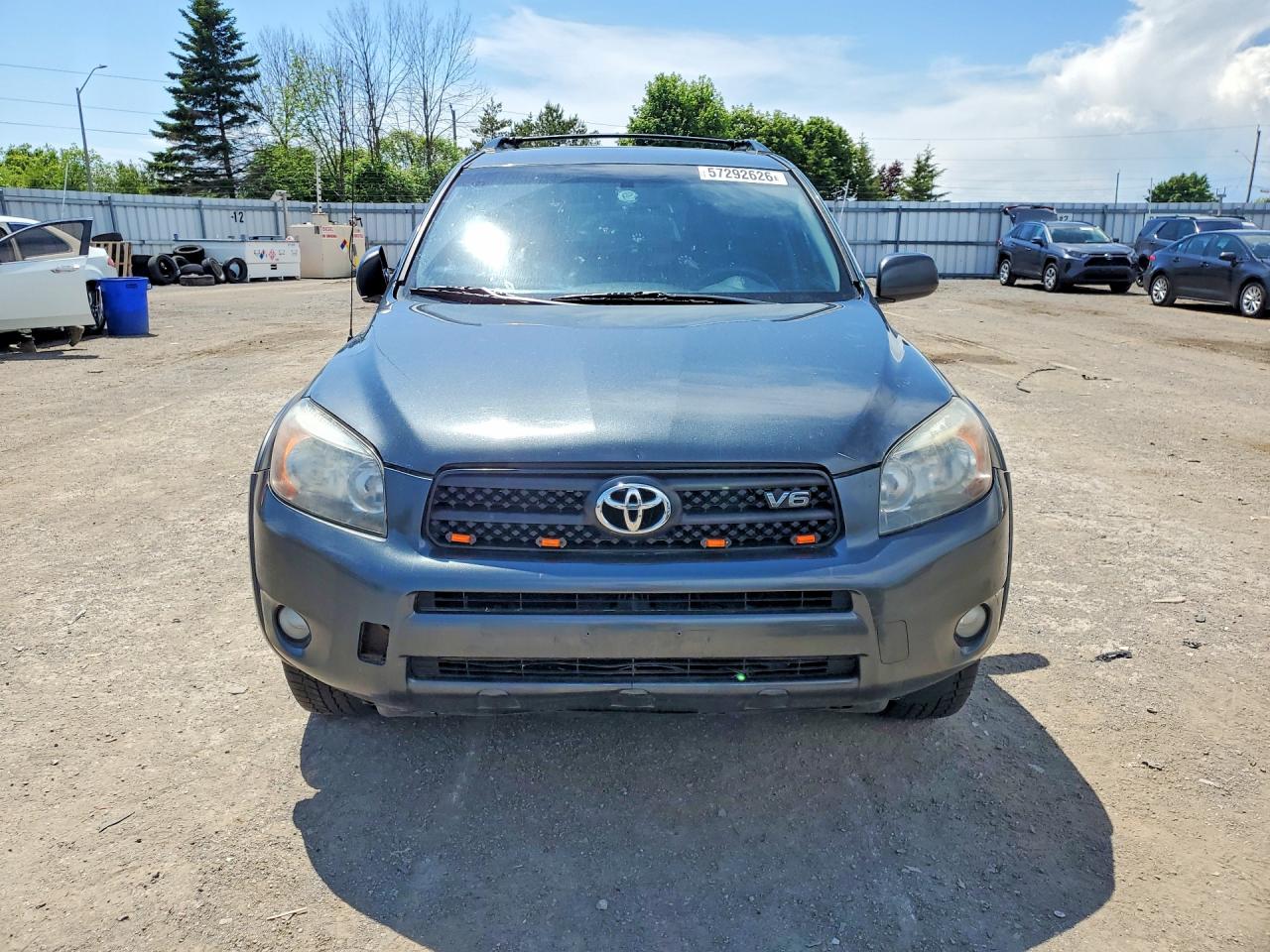 2007 Toyota Rav4 Sport Gray vin: JTMBK32V275029901