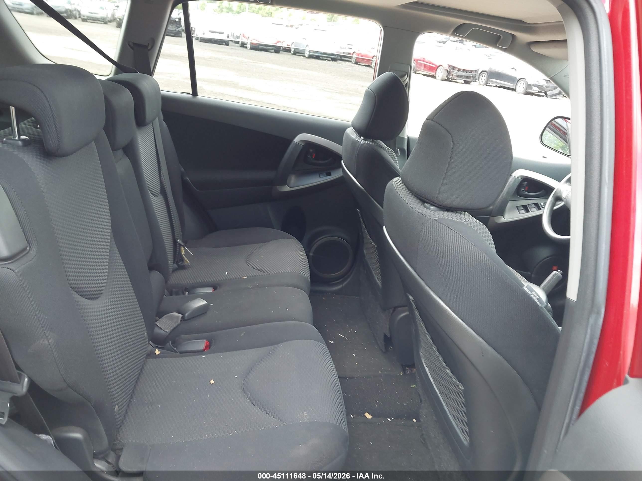 2008 Toyota Rav4 Sport V6 Red vin: JTMBK32V285067811