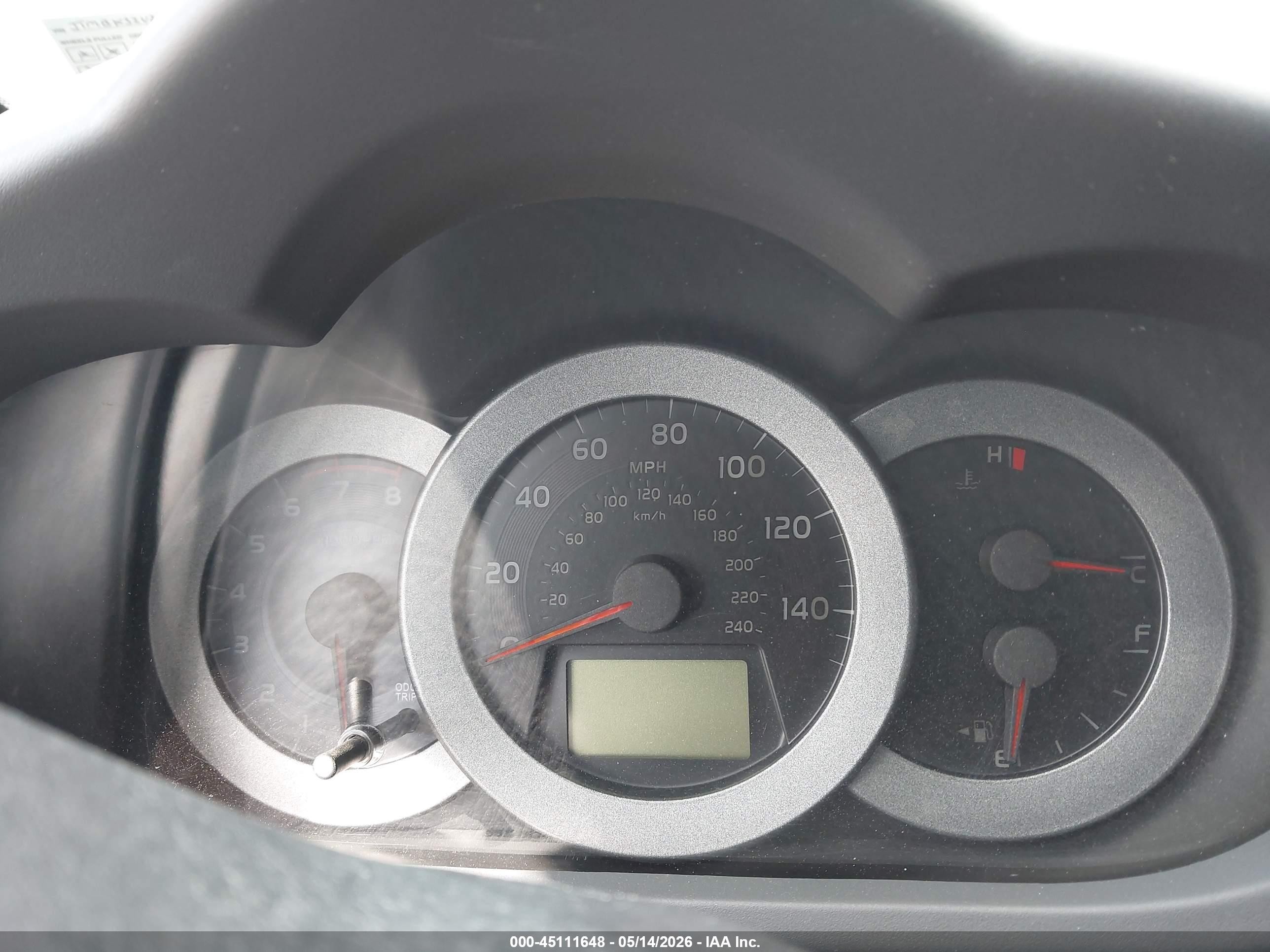 2008 Toyota Rav4 Sport V6 Red vin: JTMBK32V285067811