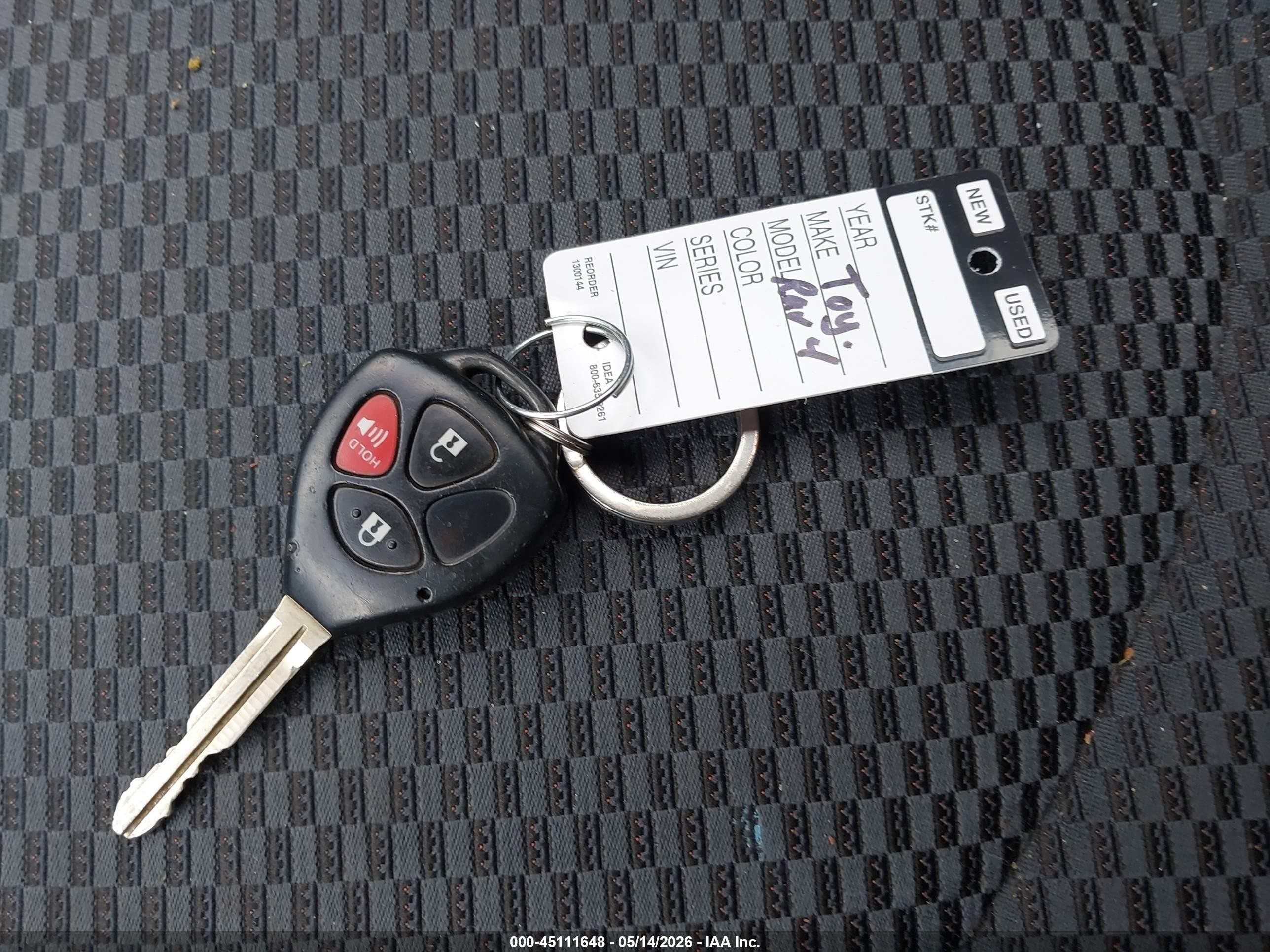 2008 Toyota Rav4 Sport V6 Red vin: JTMBK32V285067811