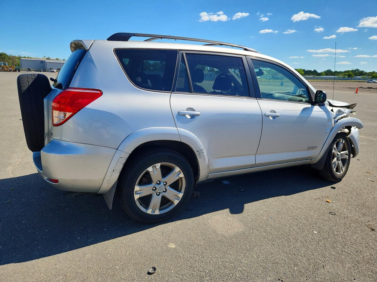 2008 Toyota Rav4 Sport Silver vin: JTMBK32V286036648