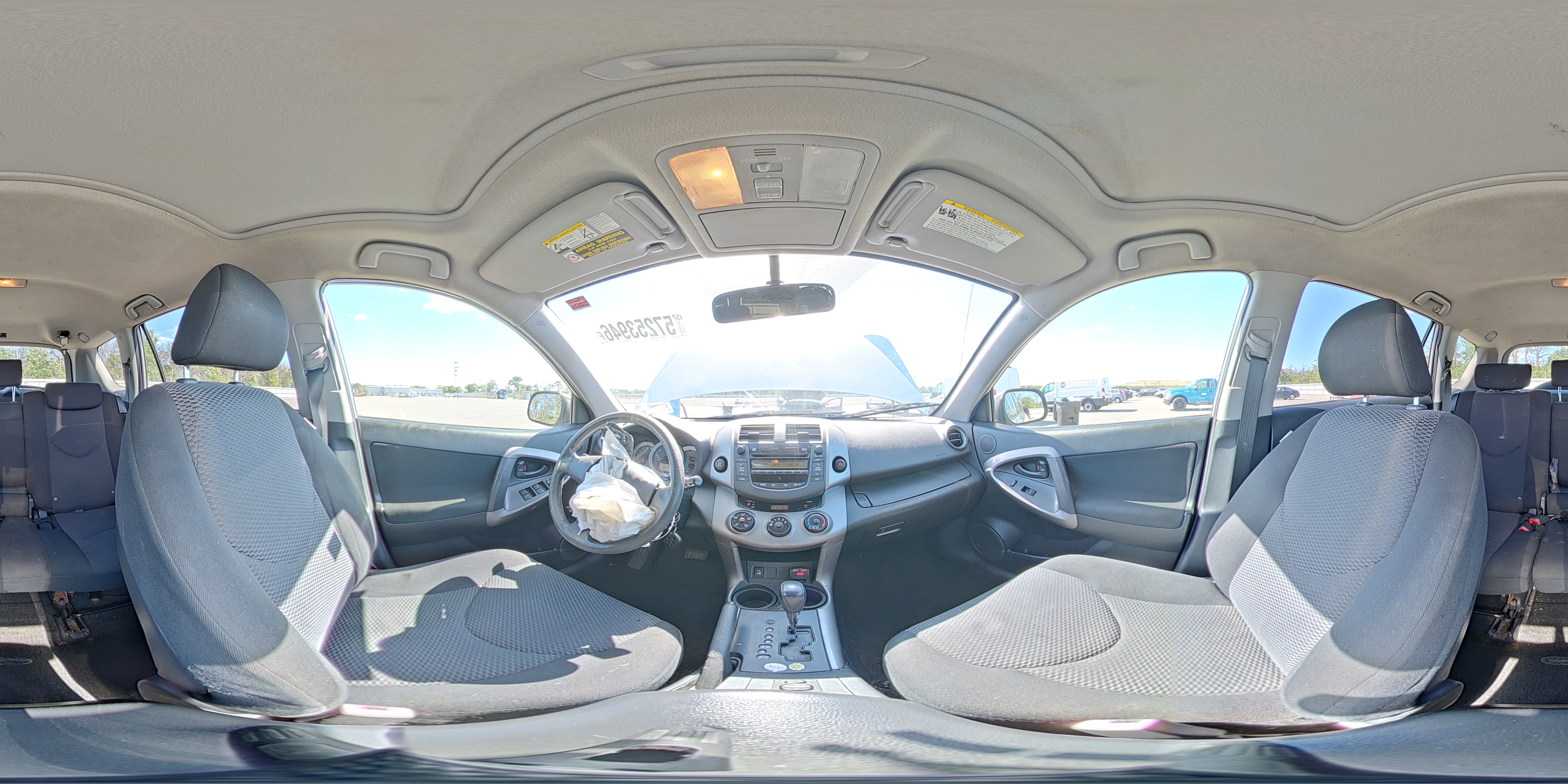 2008 Toyota Rav4 Sport Silver vin: JTMBK32V286036648
